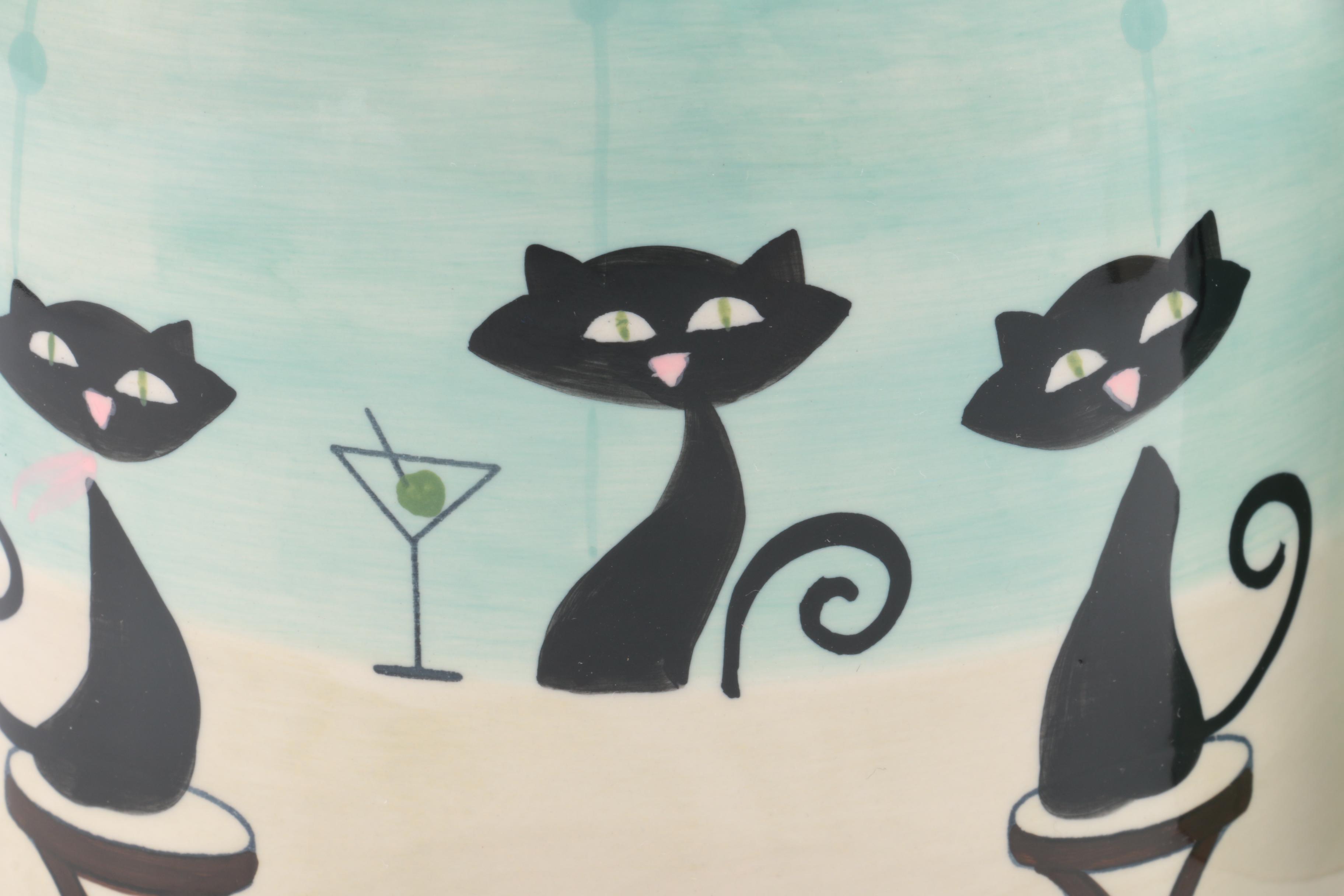 HuesNBrews Cat Themed Tea Set