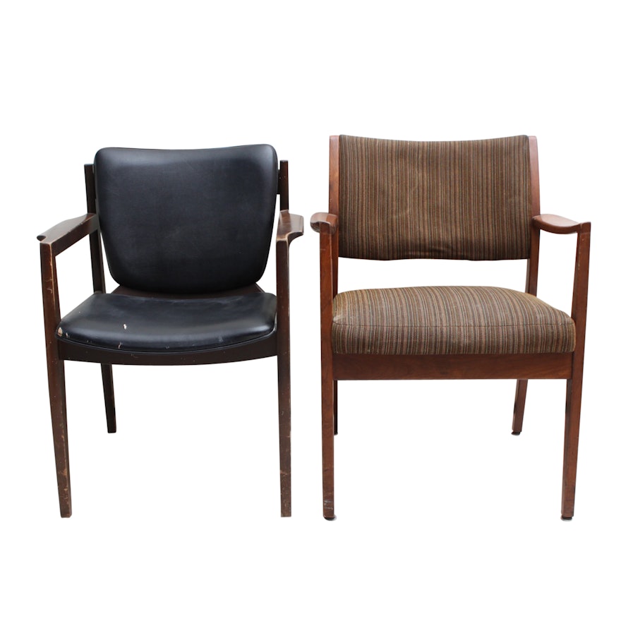 Mid Century Modern Upholstered Office Chairs