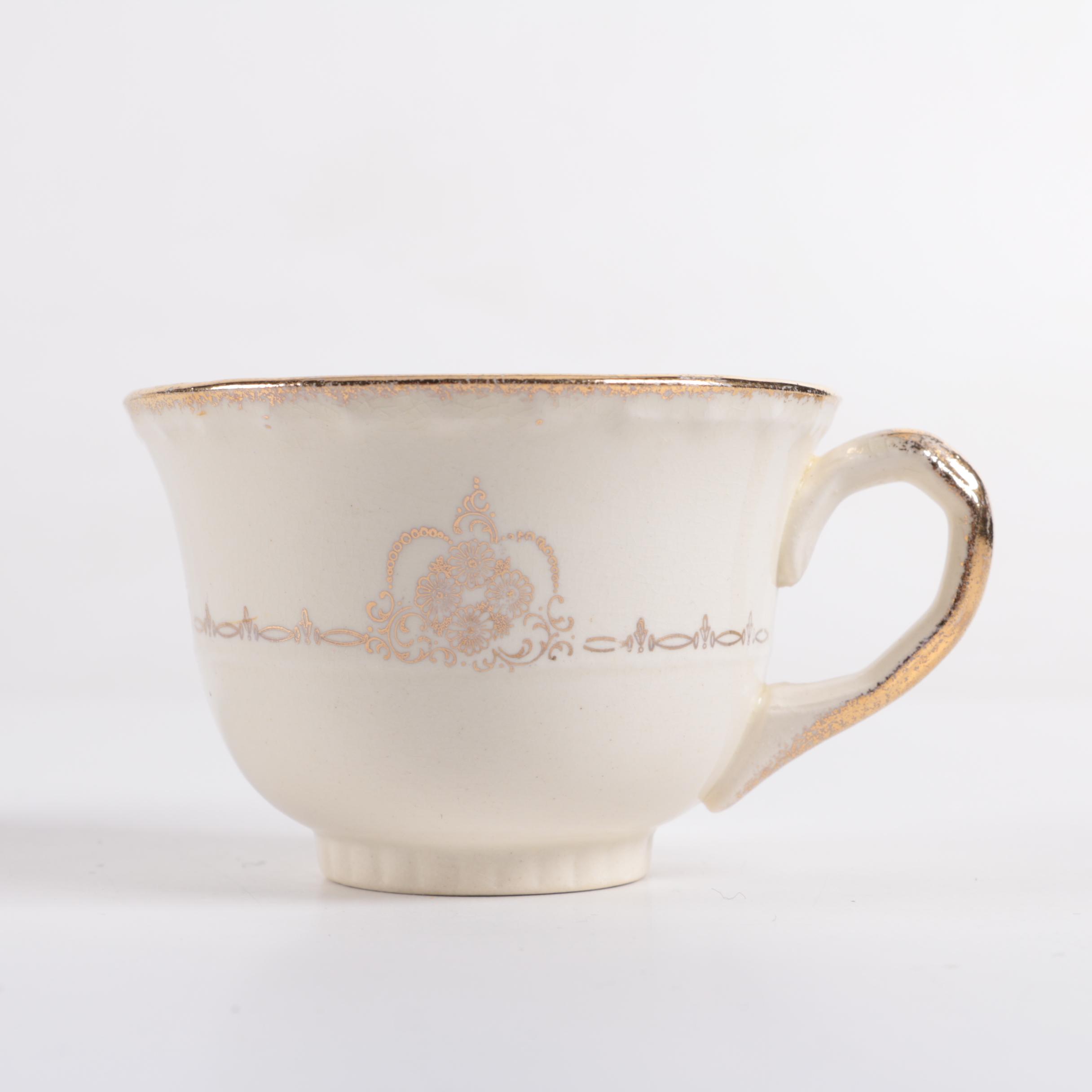 Vintage Teacups and Saucers