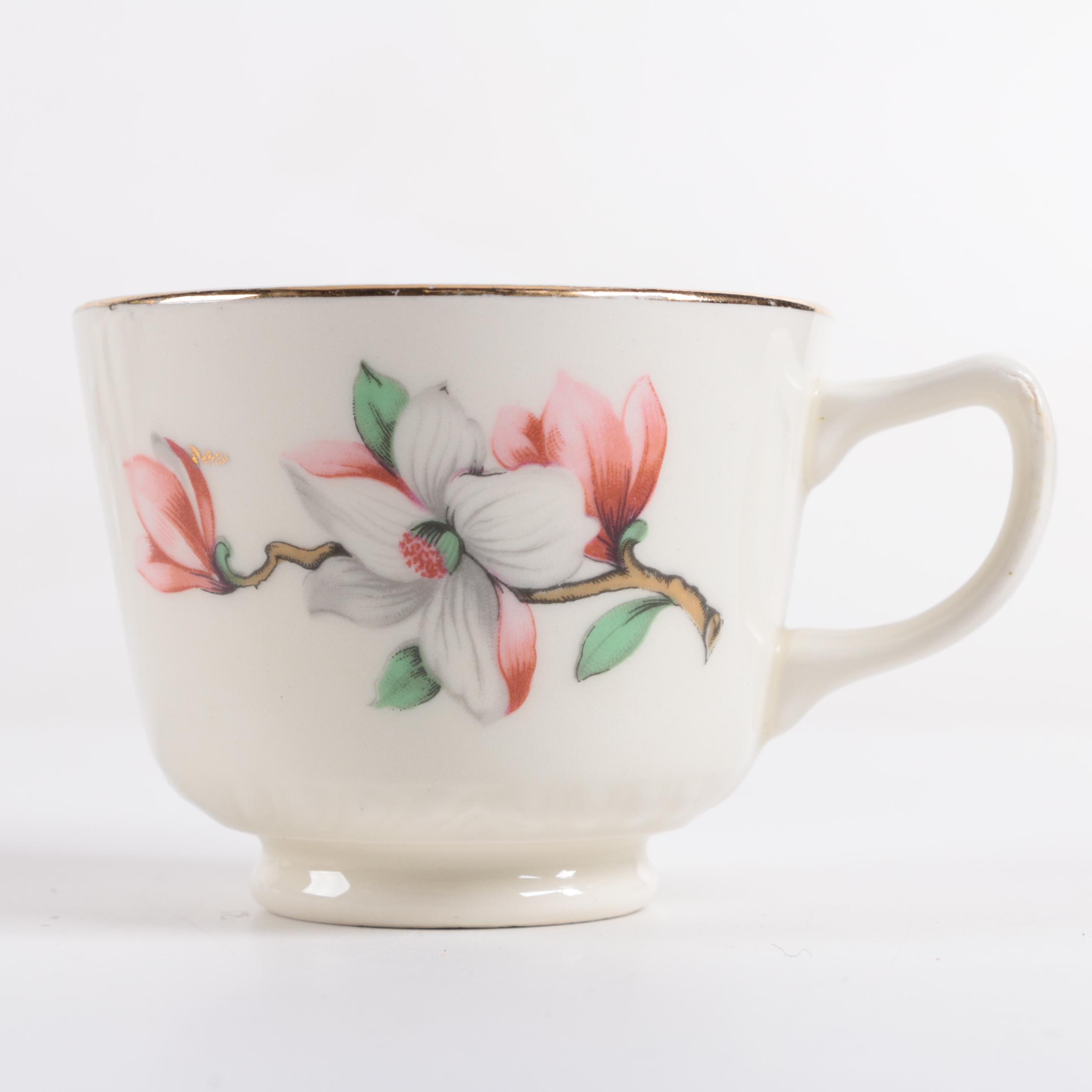 Vintage Teacups and Saucers