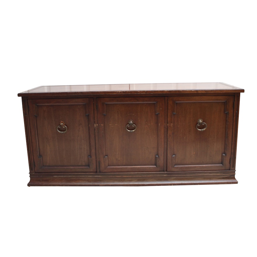 Vintage Neoclassical Style Mahogany Sideboard
