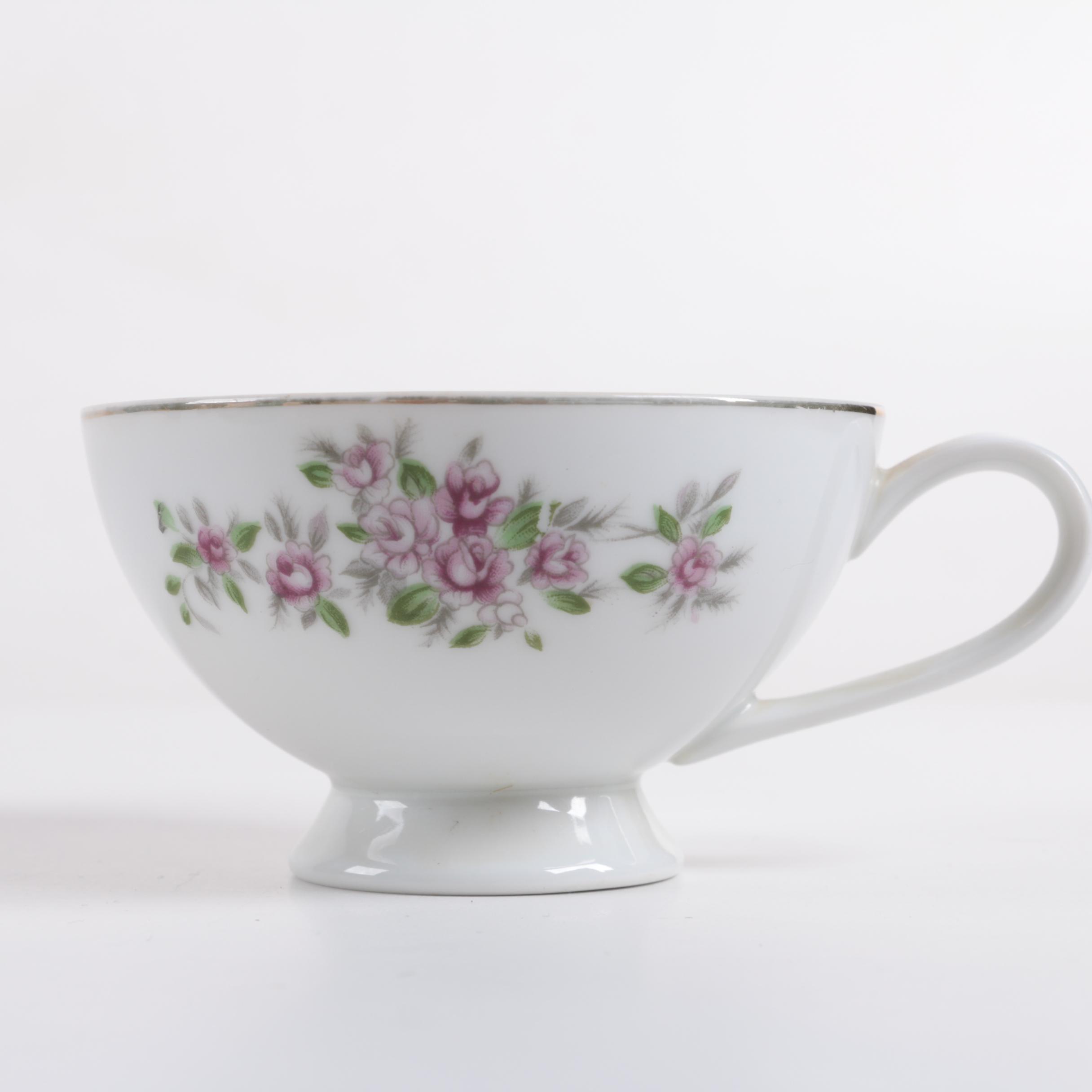 Vintage Teacups and Saucers