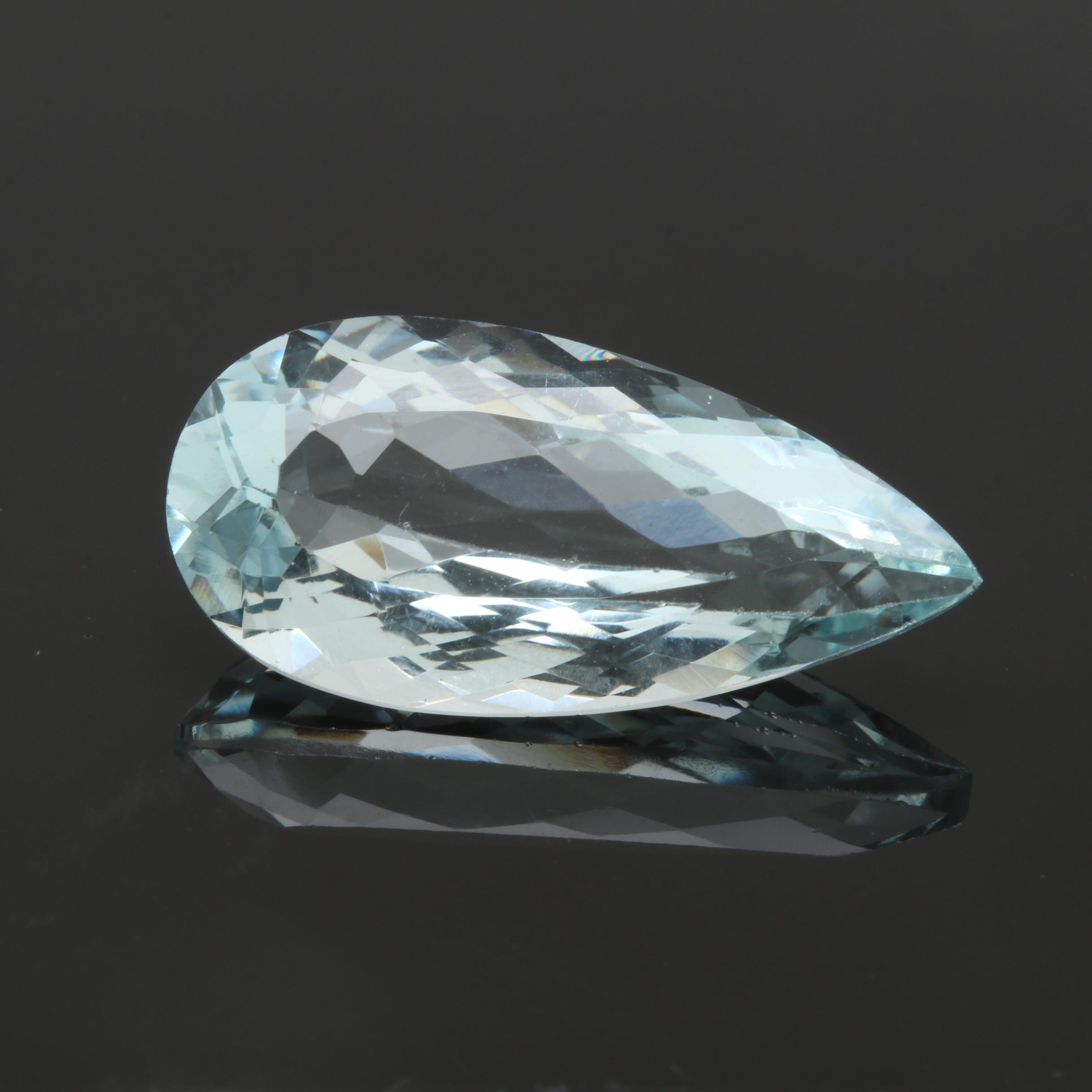 Loose 8.53 CT Aquamarine
