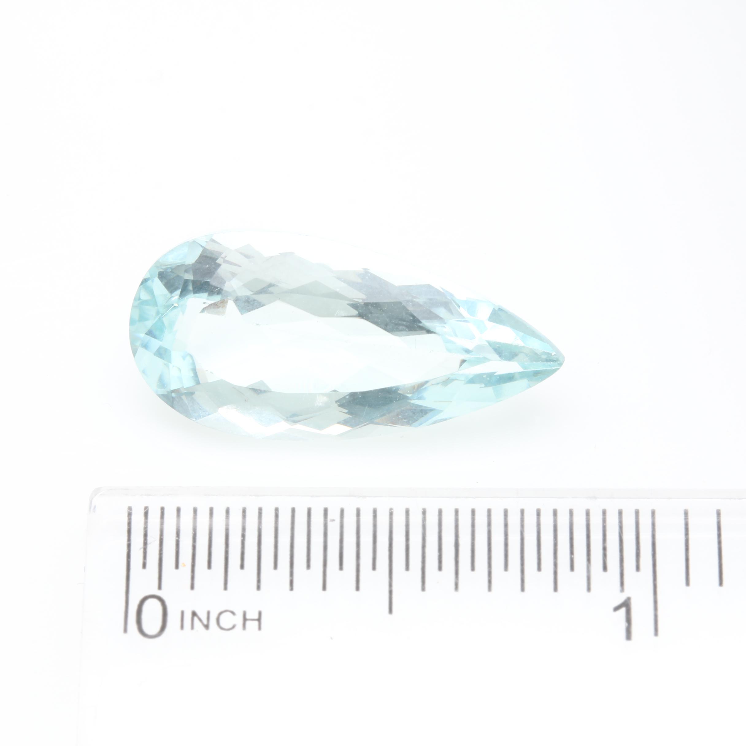 Loose 8.53 CT Aquamarine