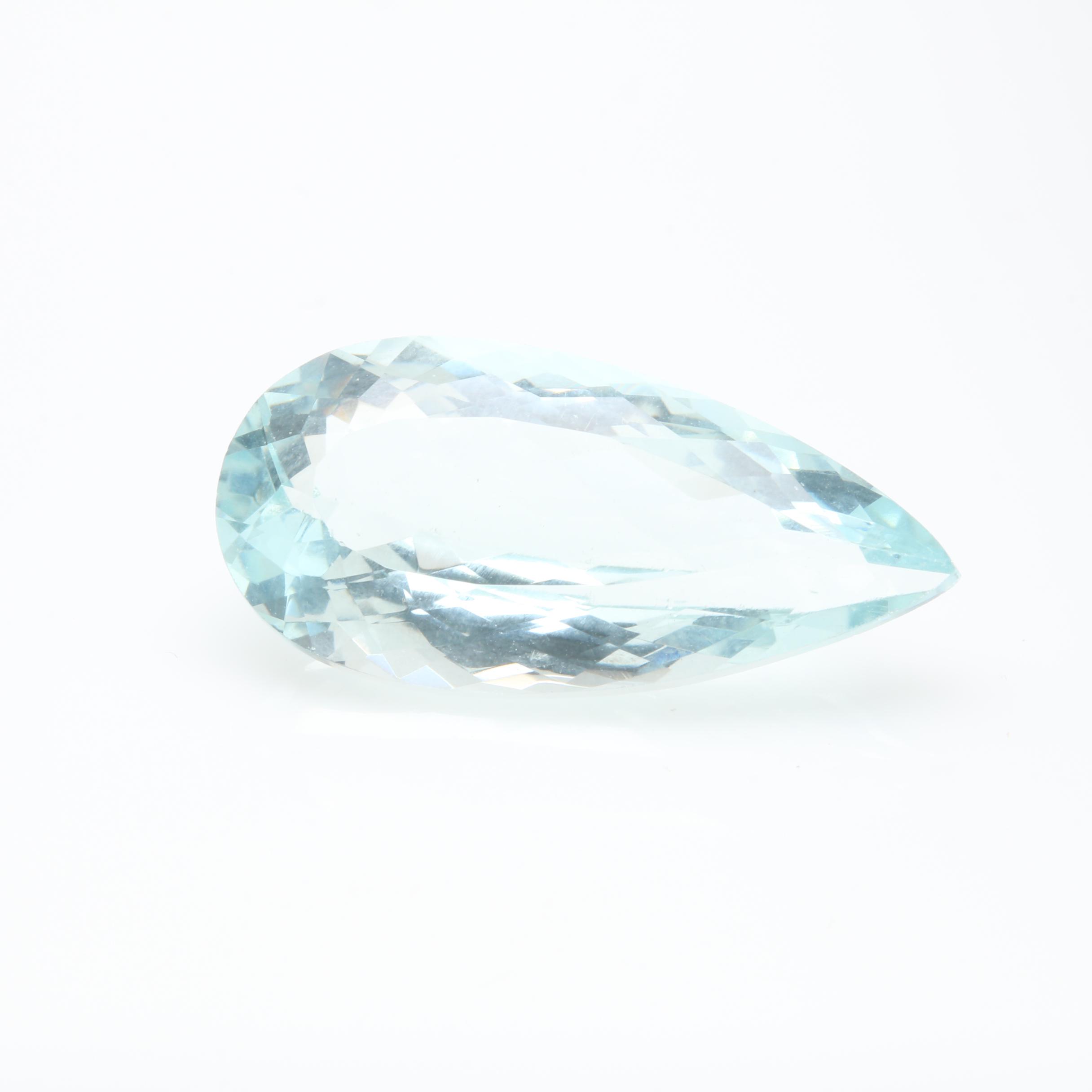 Loose 8.53 CT Aquamarine