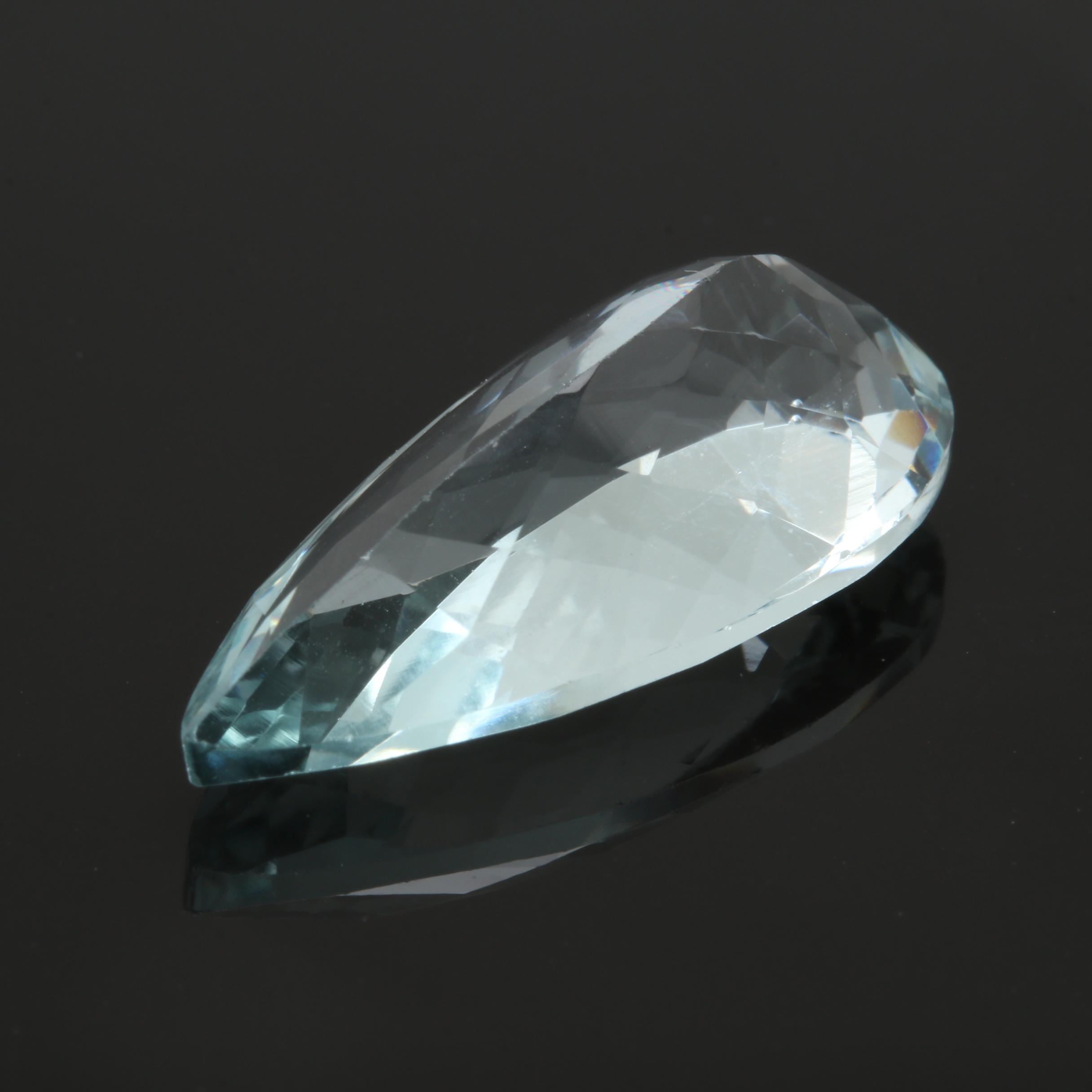 Loose 8.53 CT Aquamarine