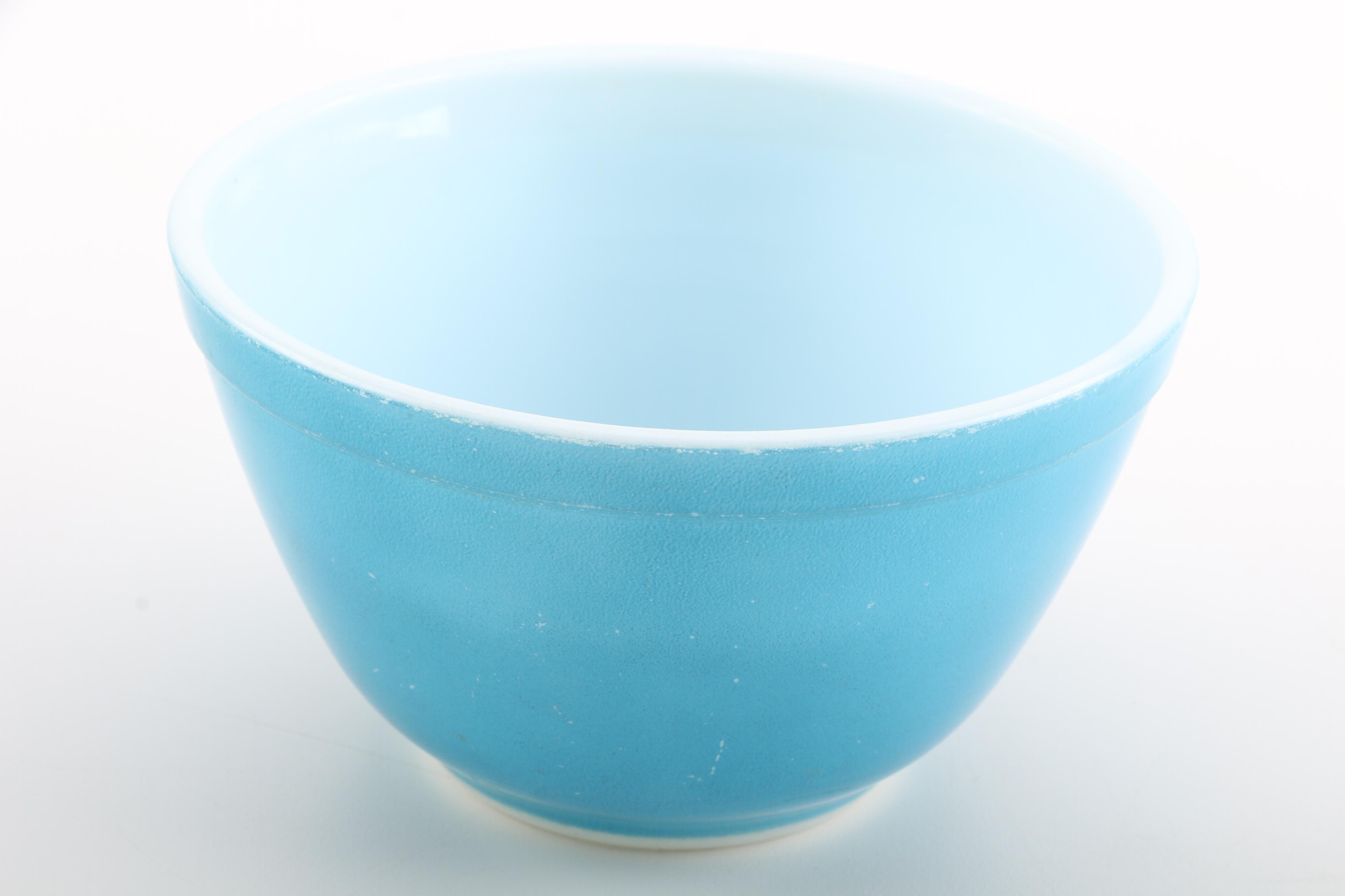 Vintage Pyrex "Primary Colors" Mixing Bowls