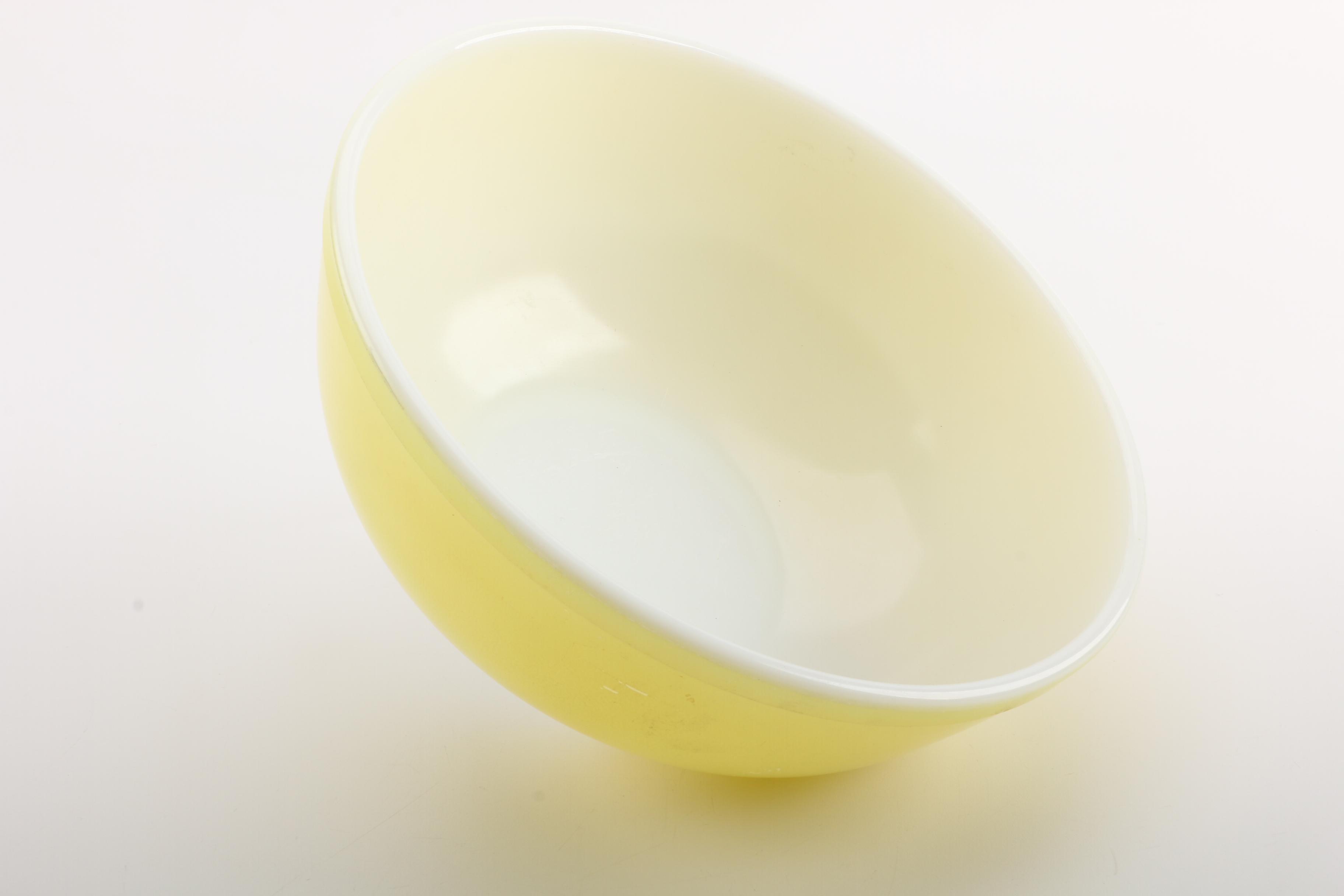 Vintage Pyrex "Primary Colors" Mixing Bowls