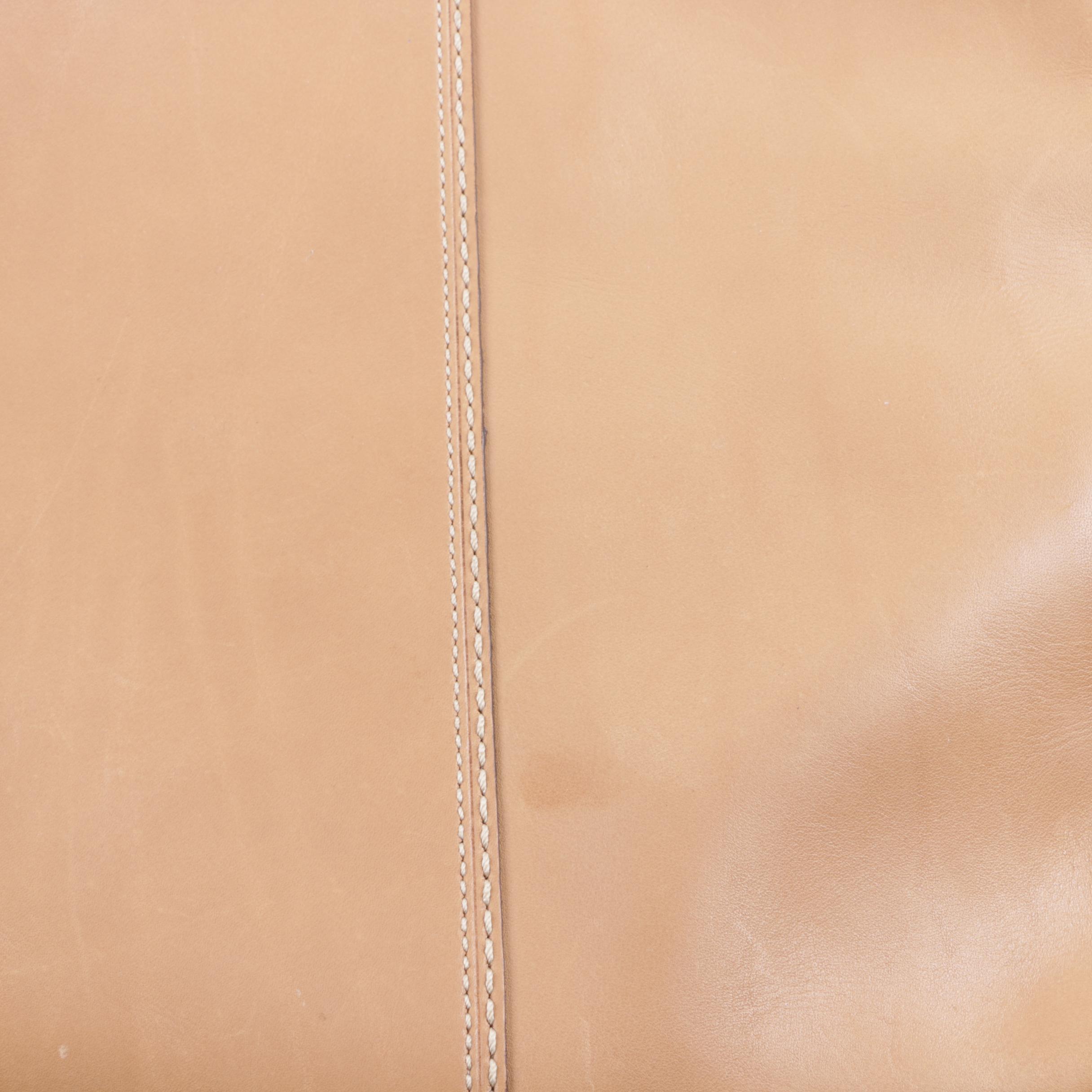 Coach Soho Bleecker Tan Leather Buckle Flap Duffle Crossbody Messenger Bag