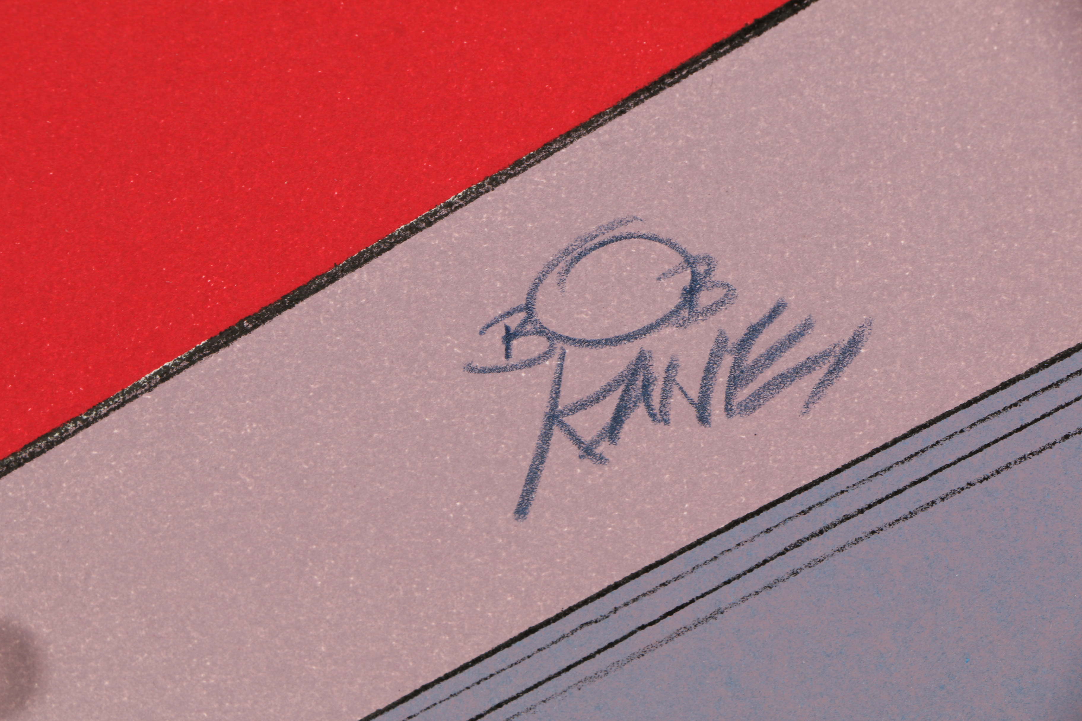 Bob Kane 1989 Lithograph "Batman and Robin"