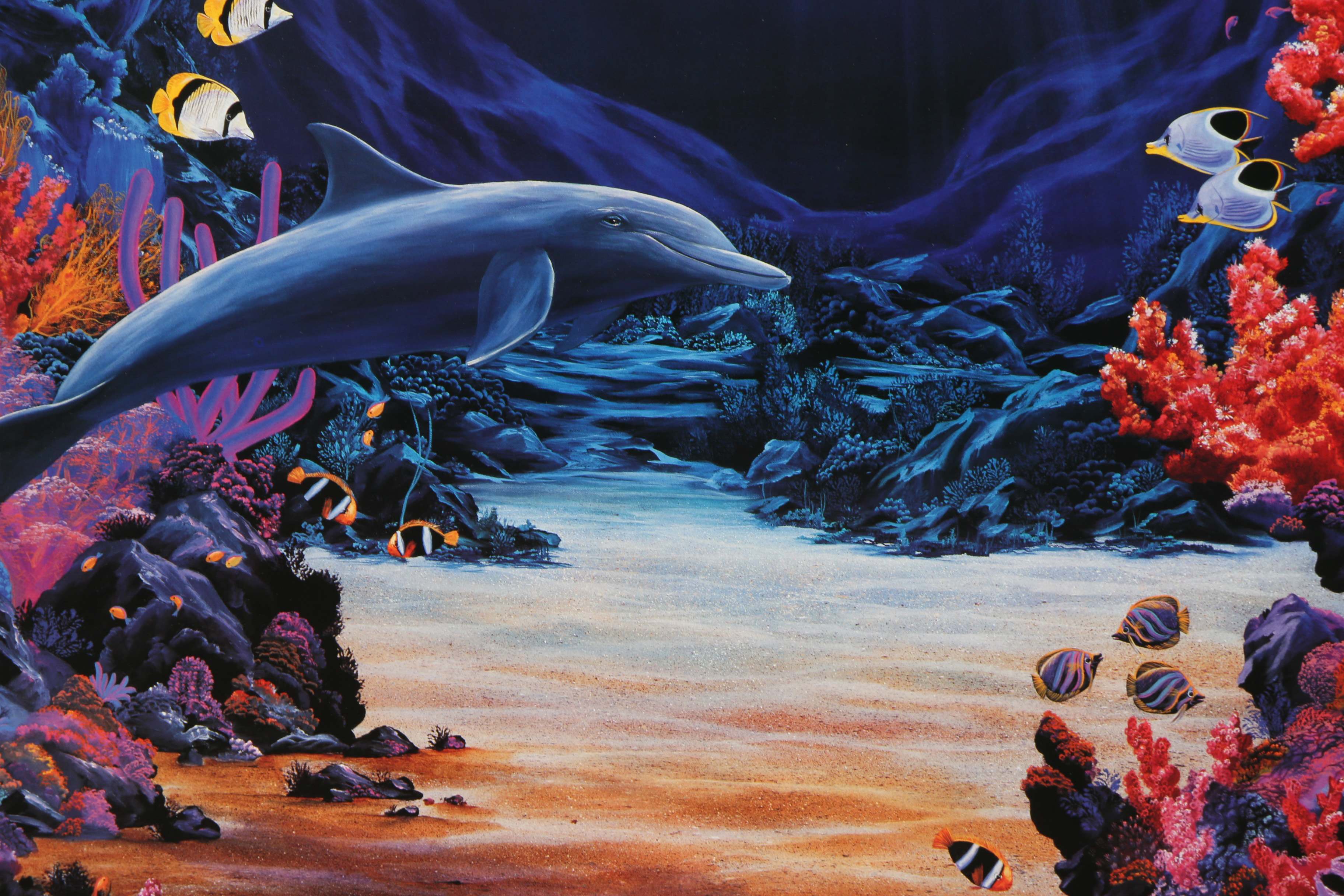 1993 Offset Lithograph After Eric Van Raemdonck "Gratitude"