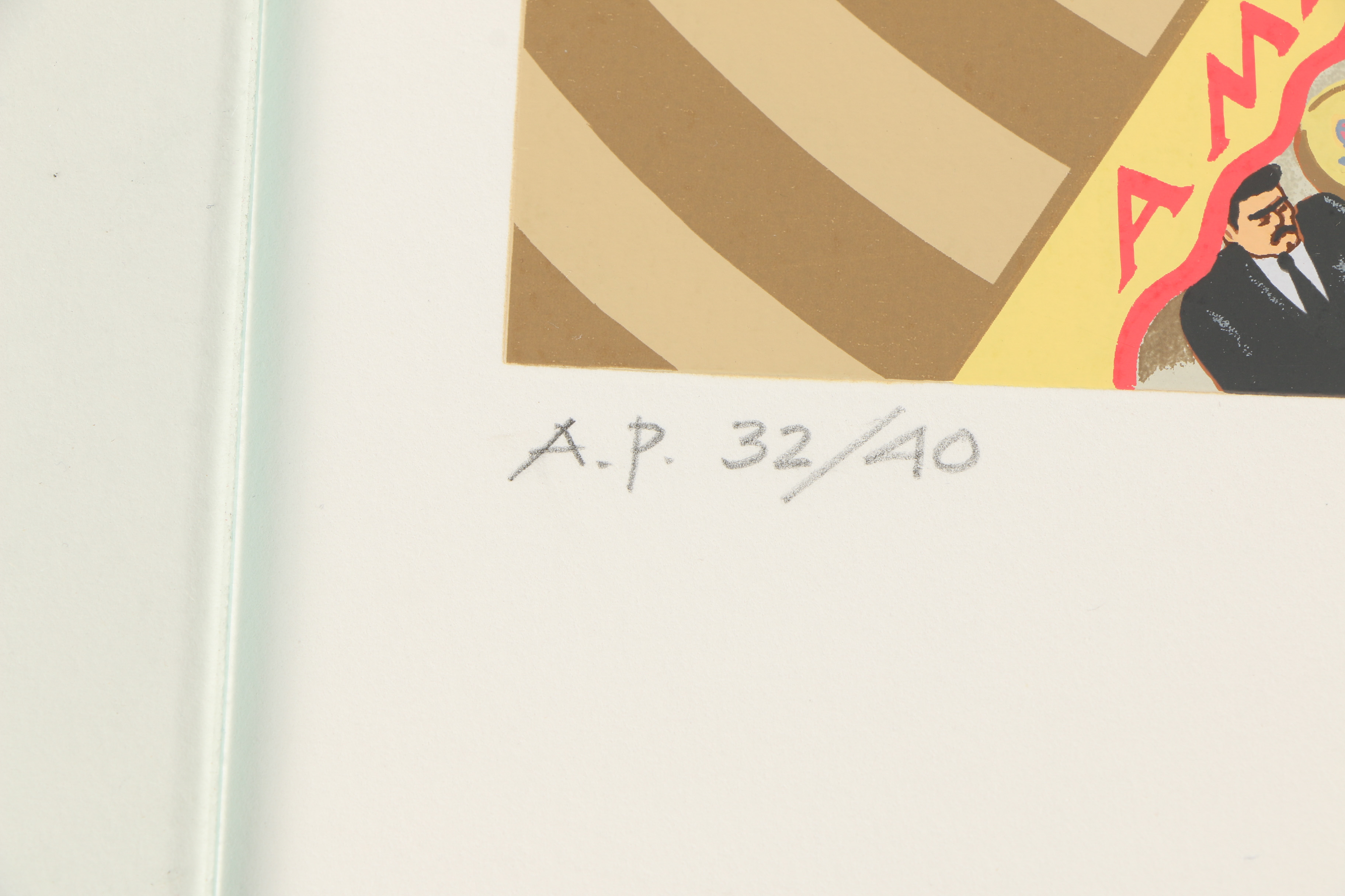 Michael Stringer 1996 Serigraph "La Vie Parisienne"