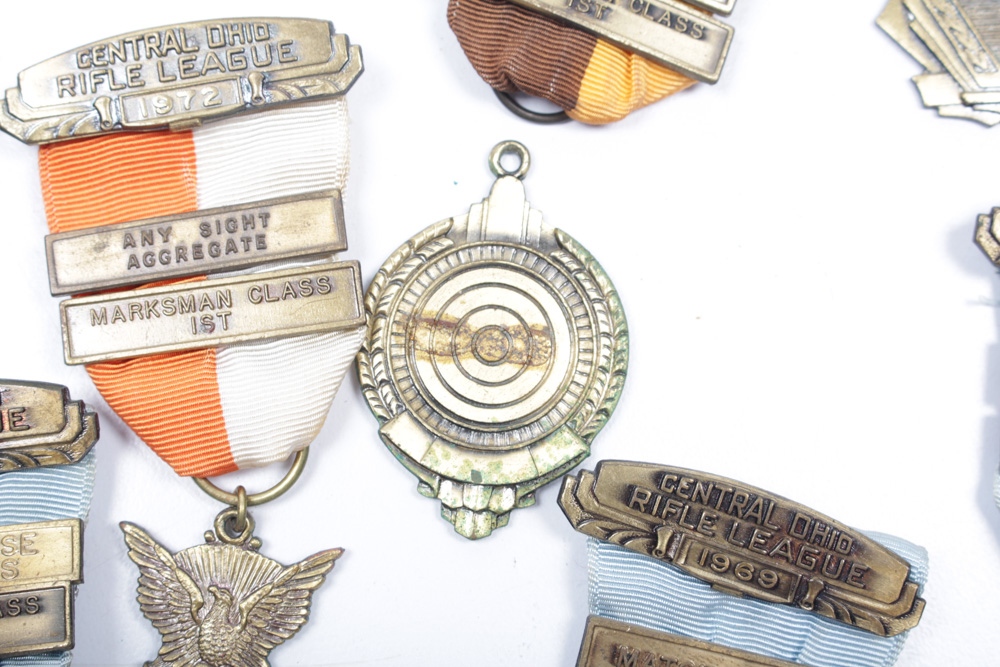 Vintage Central Ohio Rifle League Medals