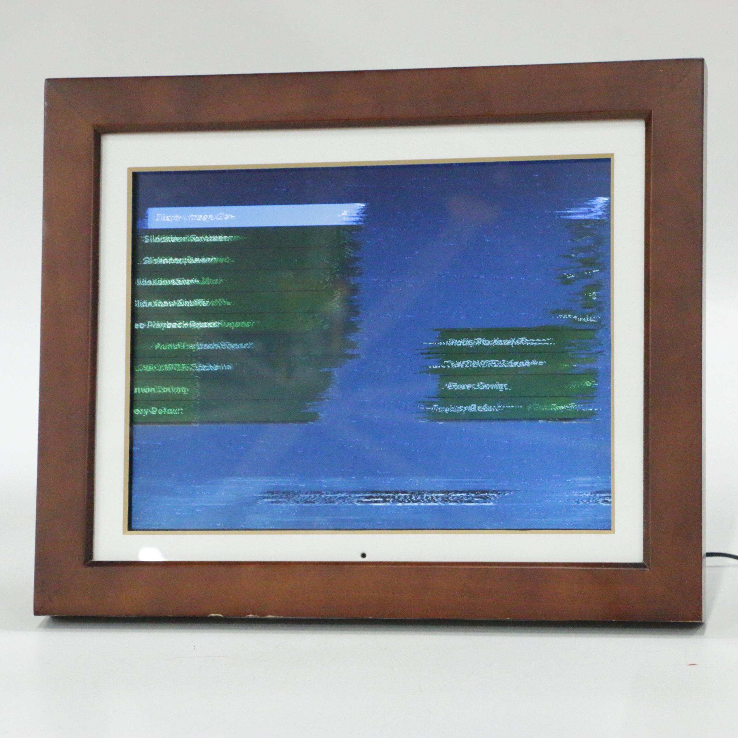 Pandigital Digital Picture Frame And Panasonic DMC-LX2 Digital Camera