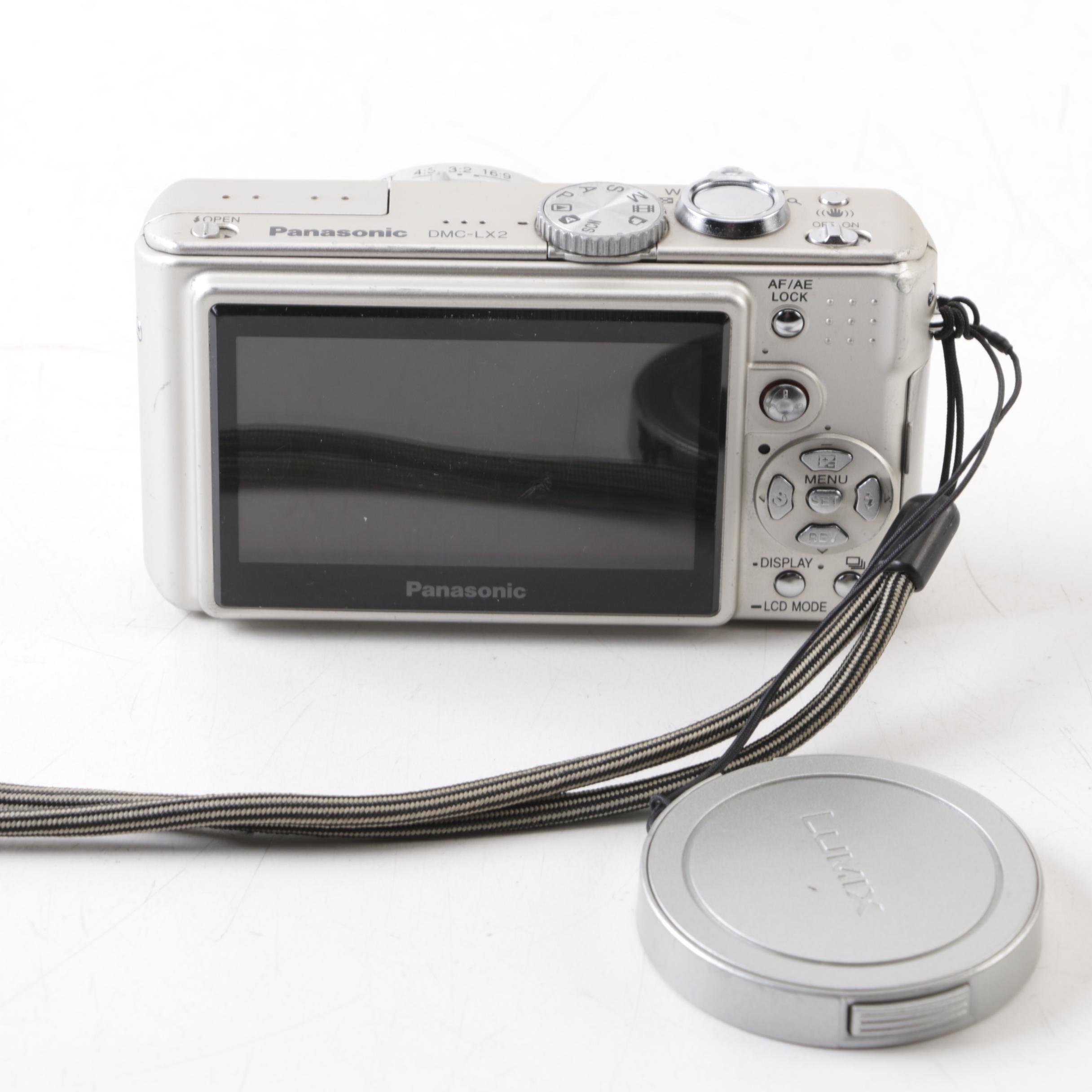 Pandigital Digital Picture Frame And Panasonic DMC-LX2 Digital Camera