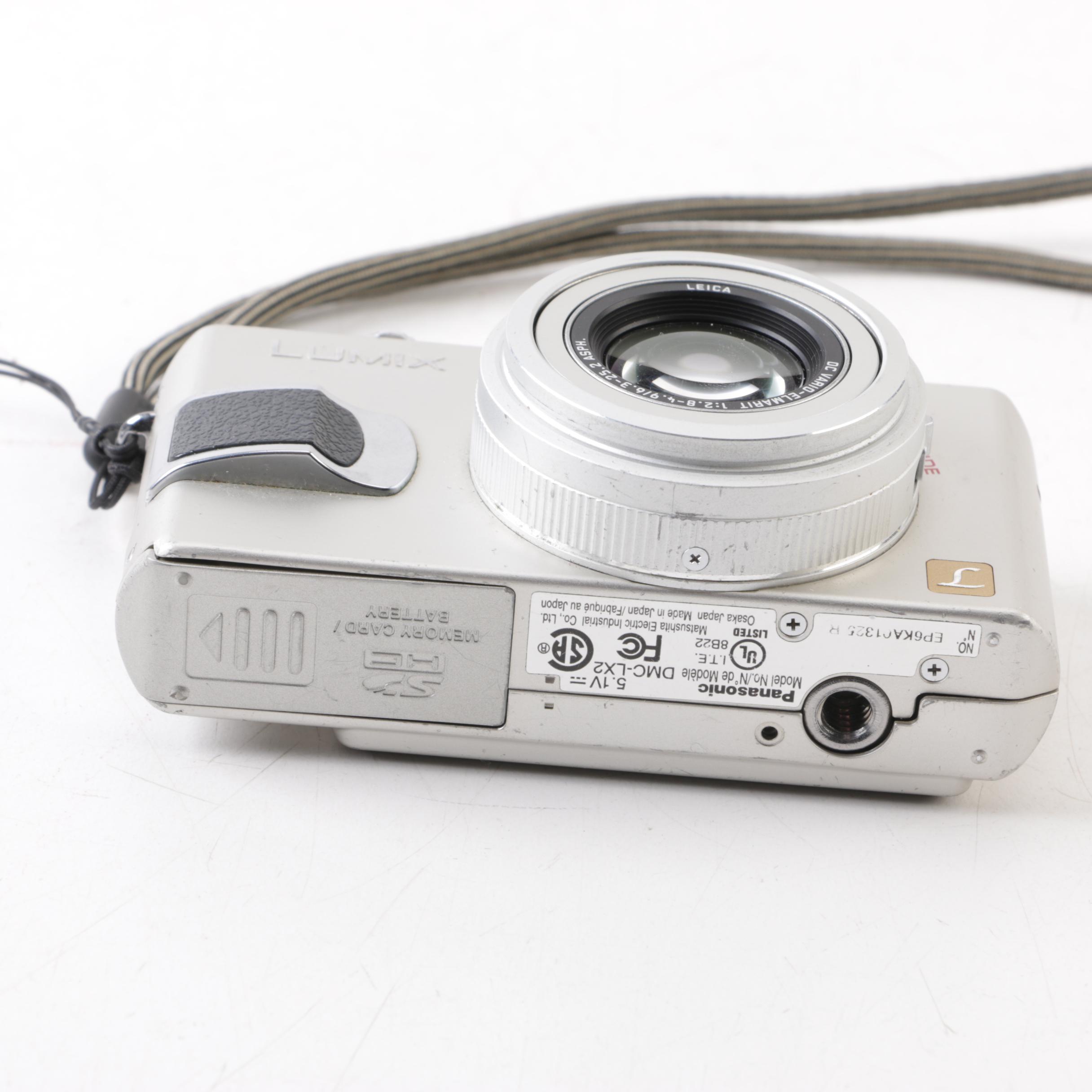 Pandigital Digital Picture Frame And Panasonic DMC-LX2 Digital Camera