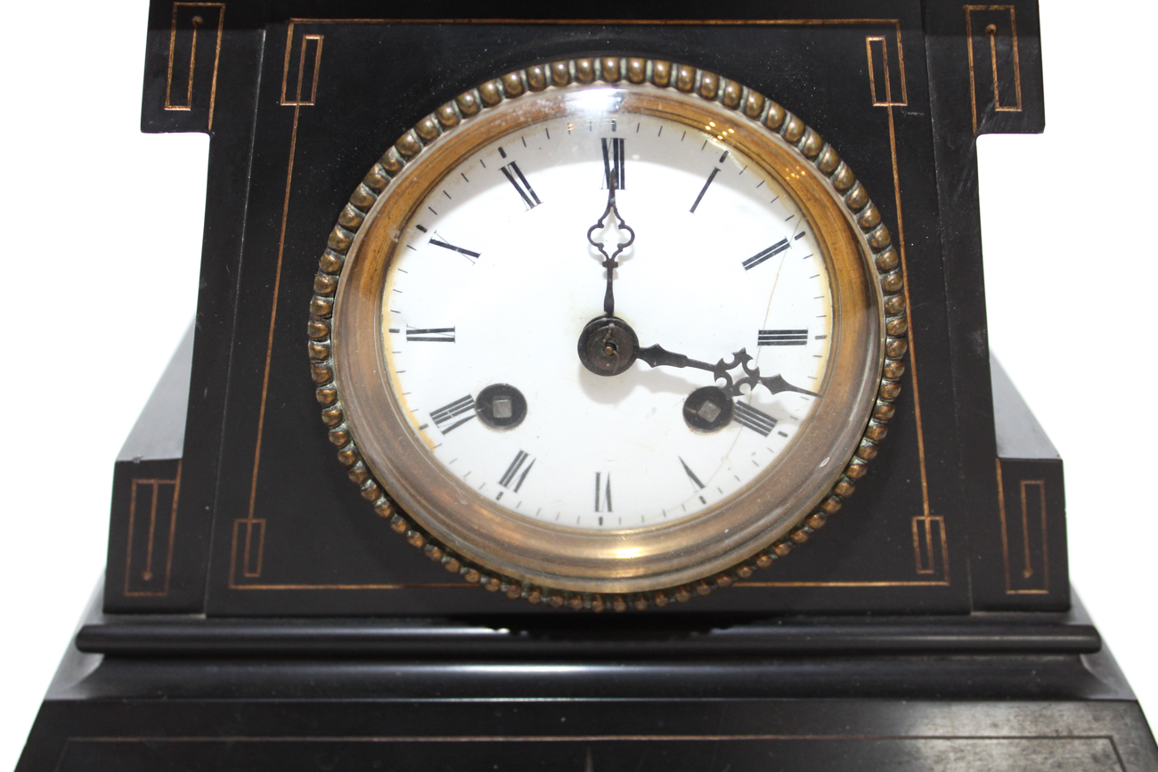 Classic Victorian Figural Mantle Clock
