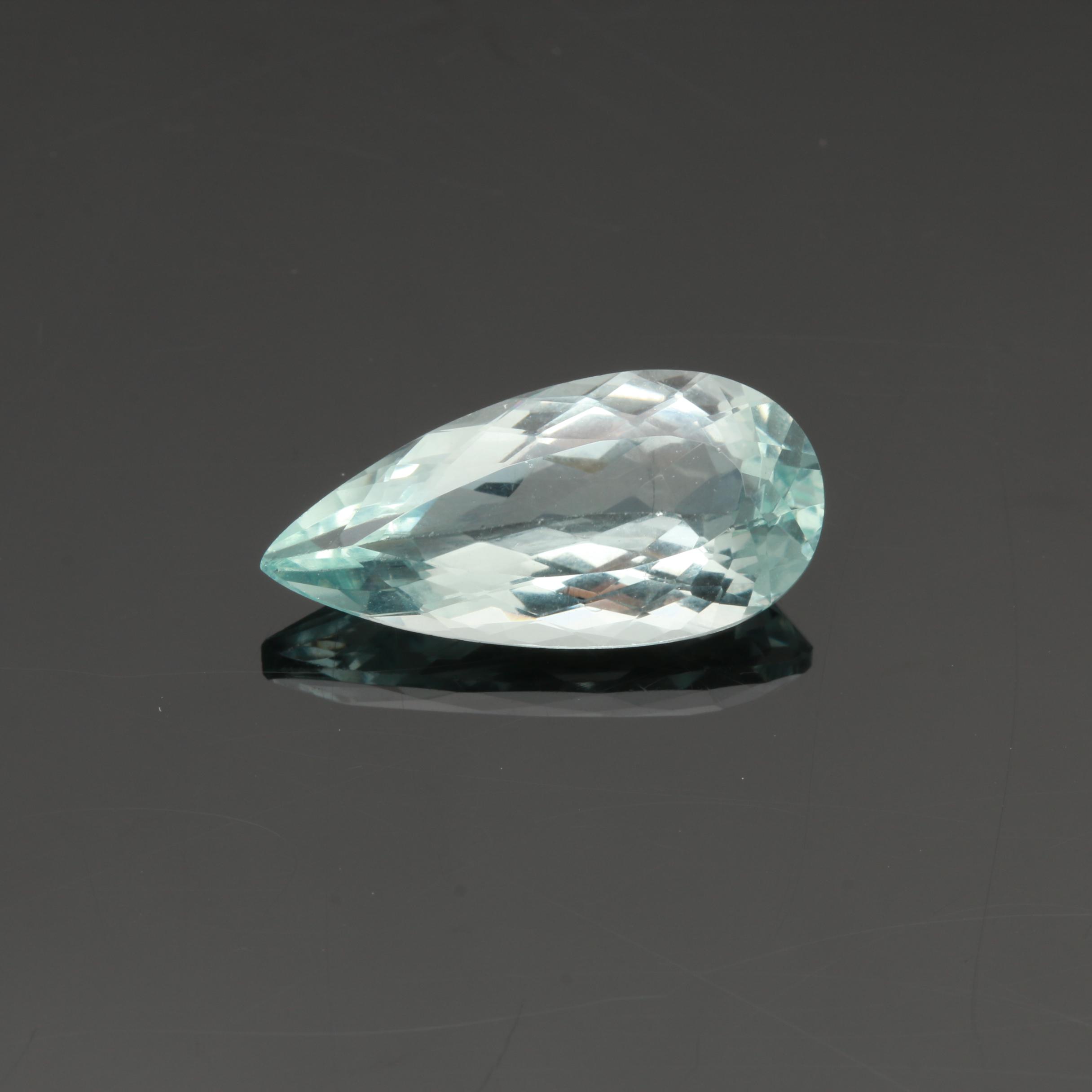 Loose 8.53 CT Aquamarine