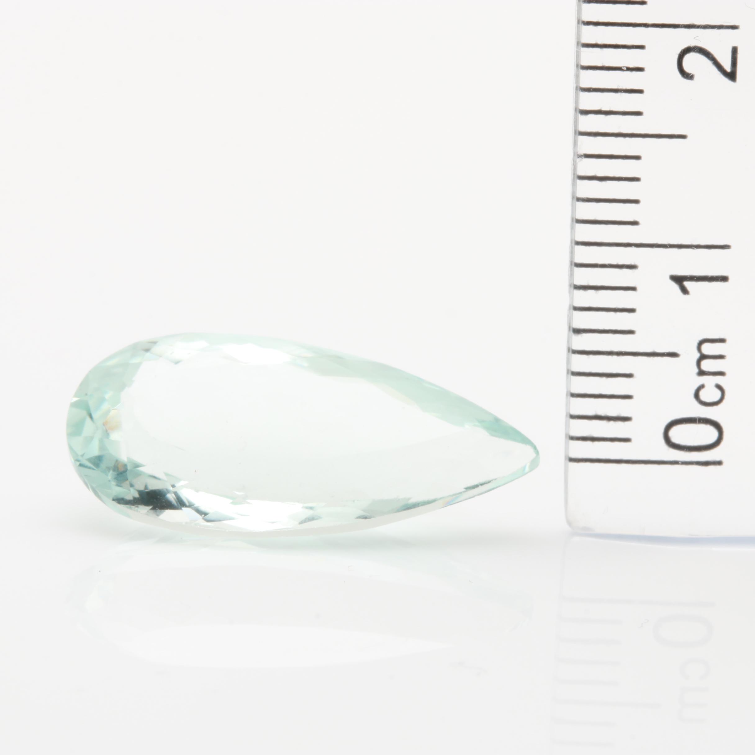 Loose 8.53 CT Aquamarine