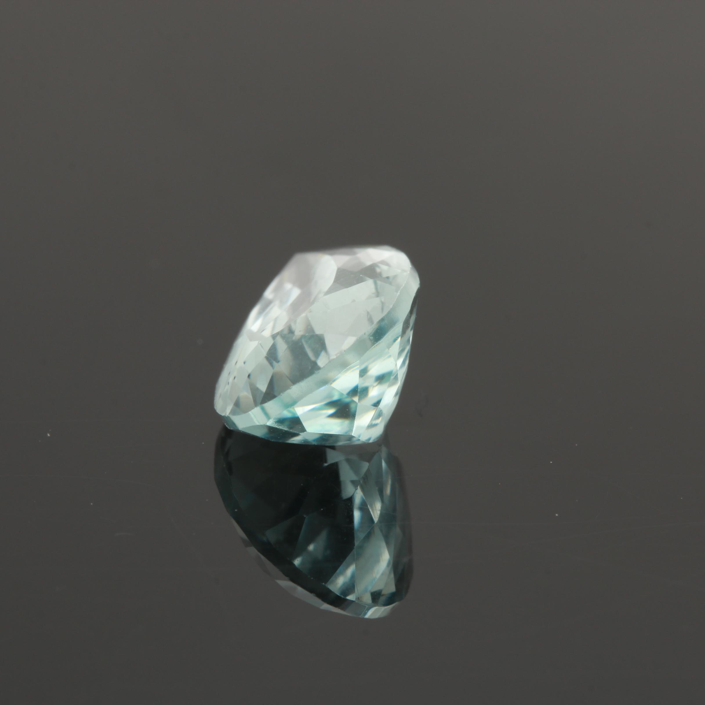 Loose 8.53 CT Aquamarine