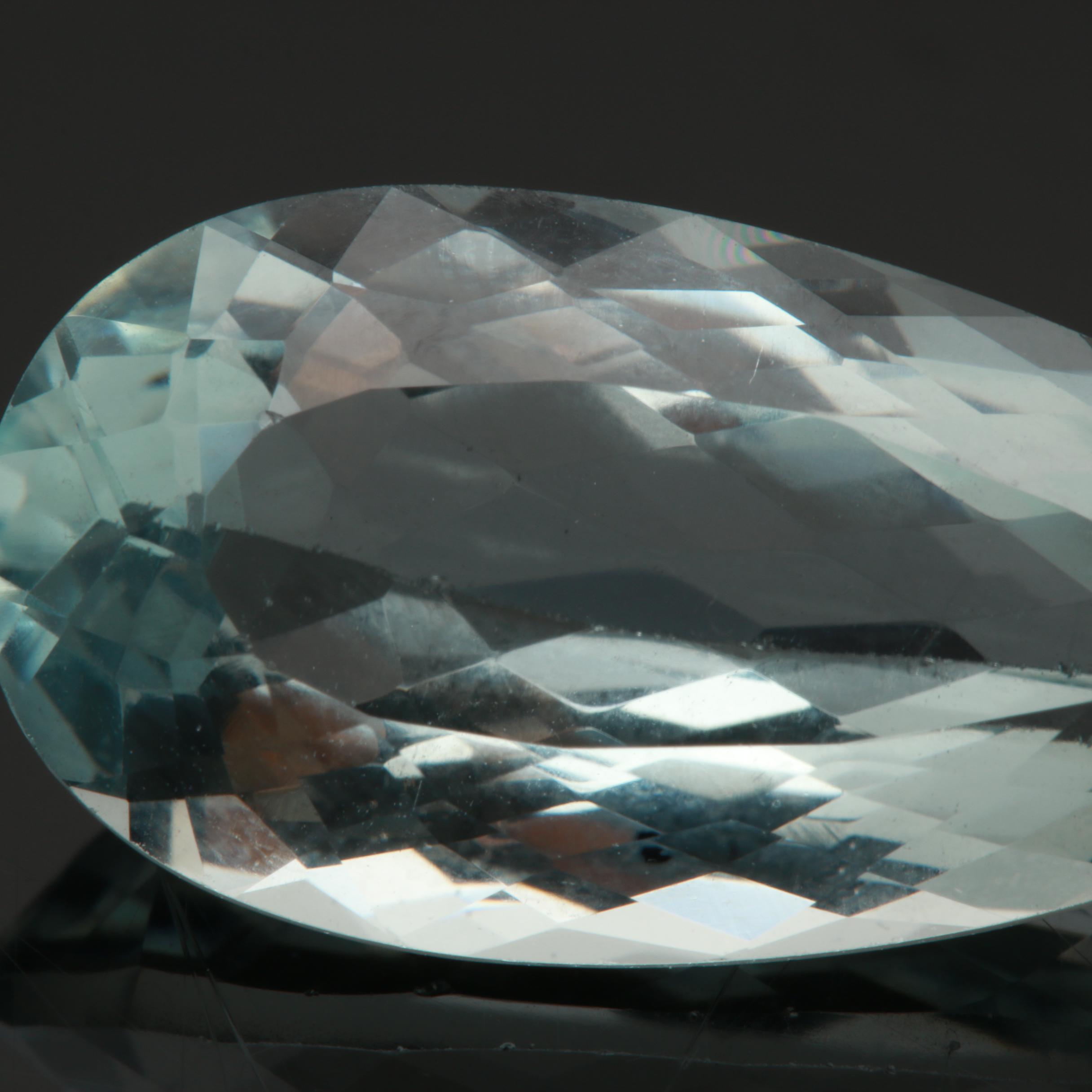 Loose 8.53 CT Aquamarine