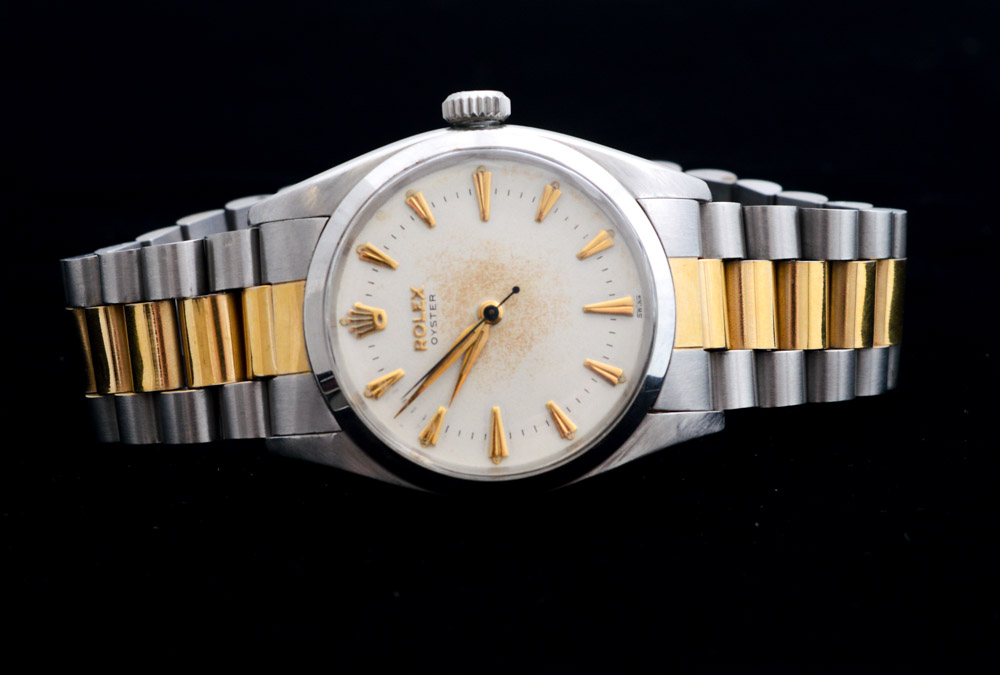 Vintage Rolex Oyster Stainless Steel Watch