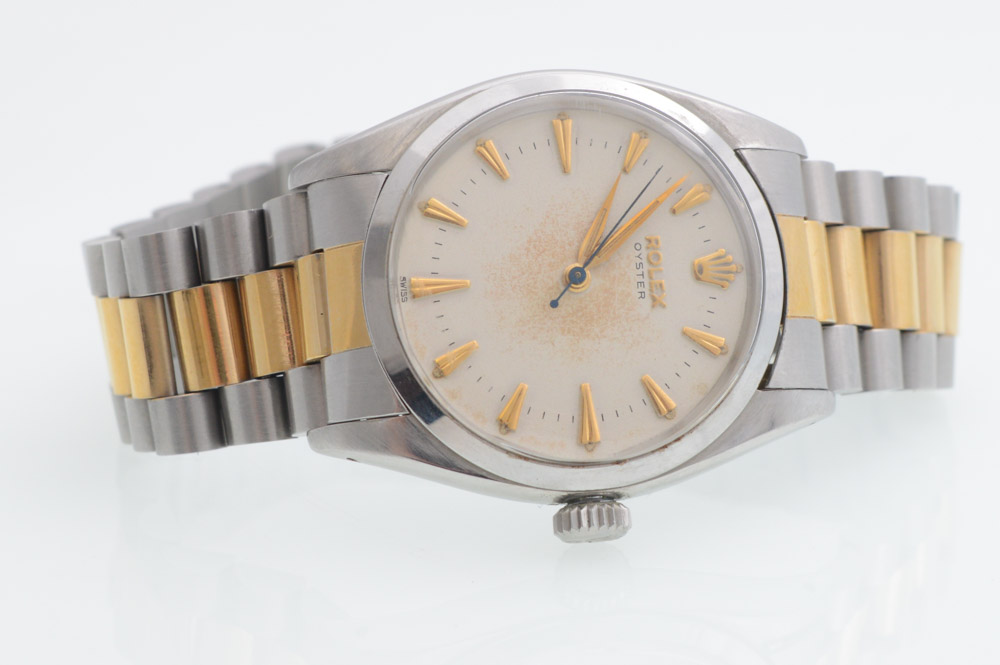 Vintage Rolex Oyster Stainless Steel Watch