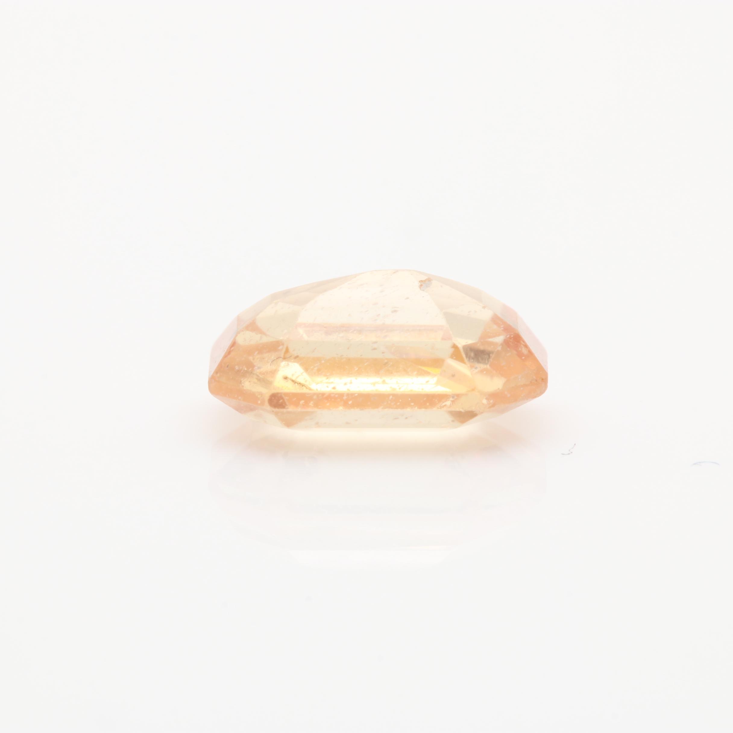 Loose 2.24 CT Orange Sapphire