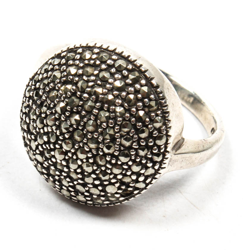 Sterling Silver and Marcasite Jewelry