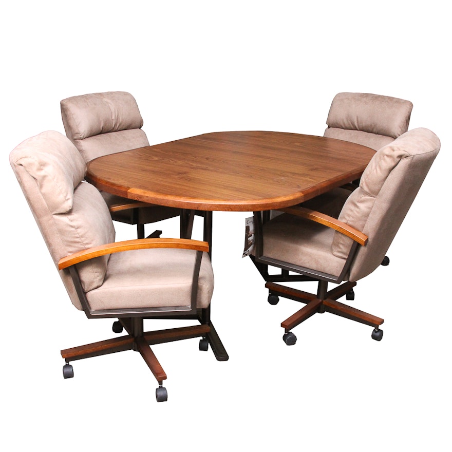 Pastel Comfort Plus Dining Table & Chairs Set