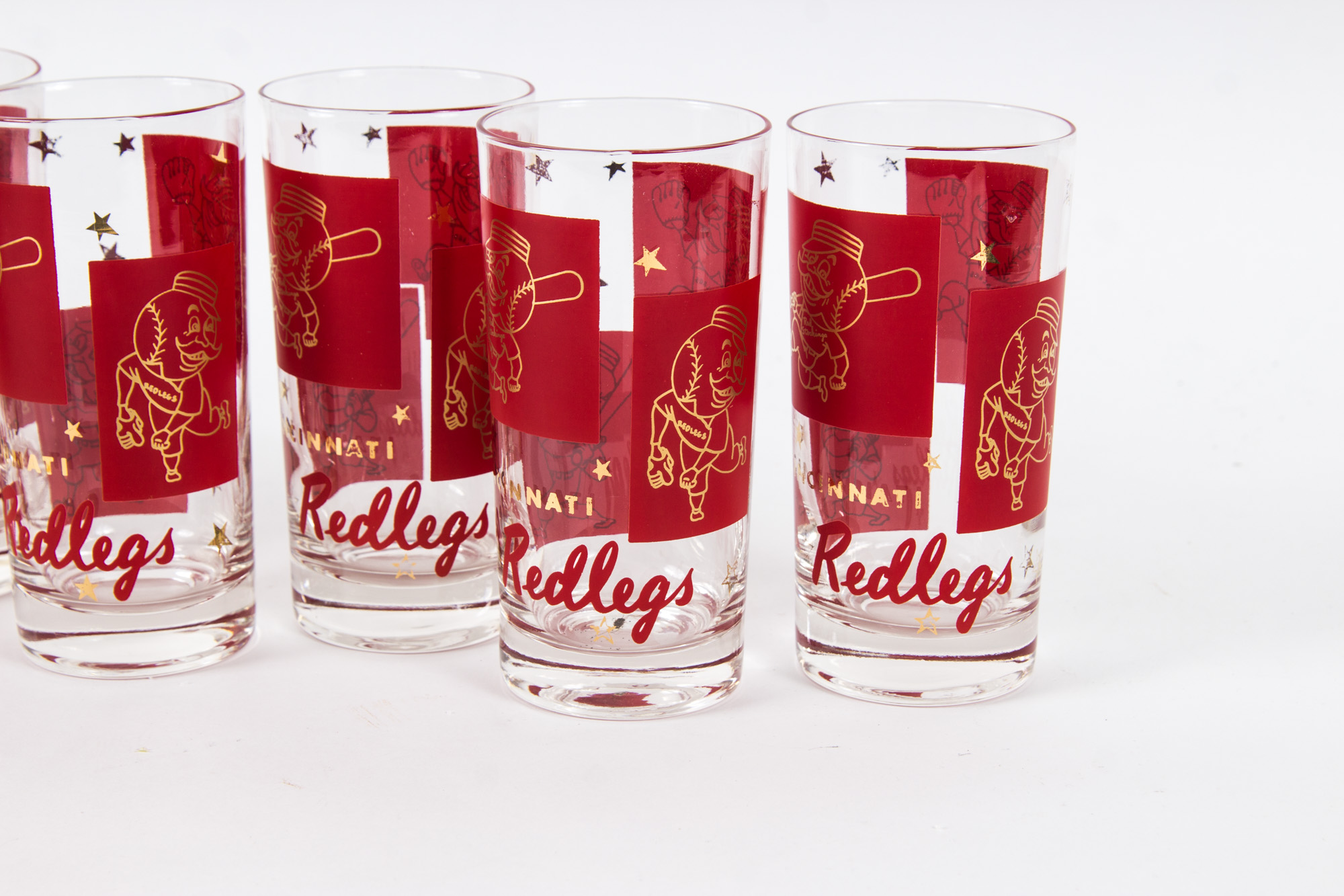 Cincinnati Mr. Redlegs Glasses