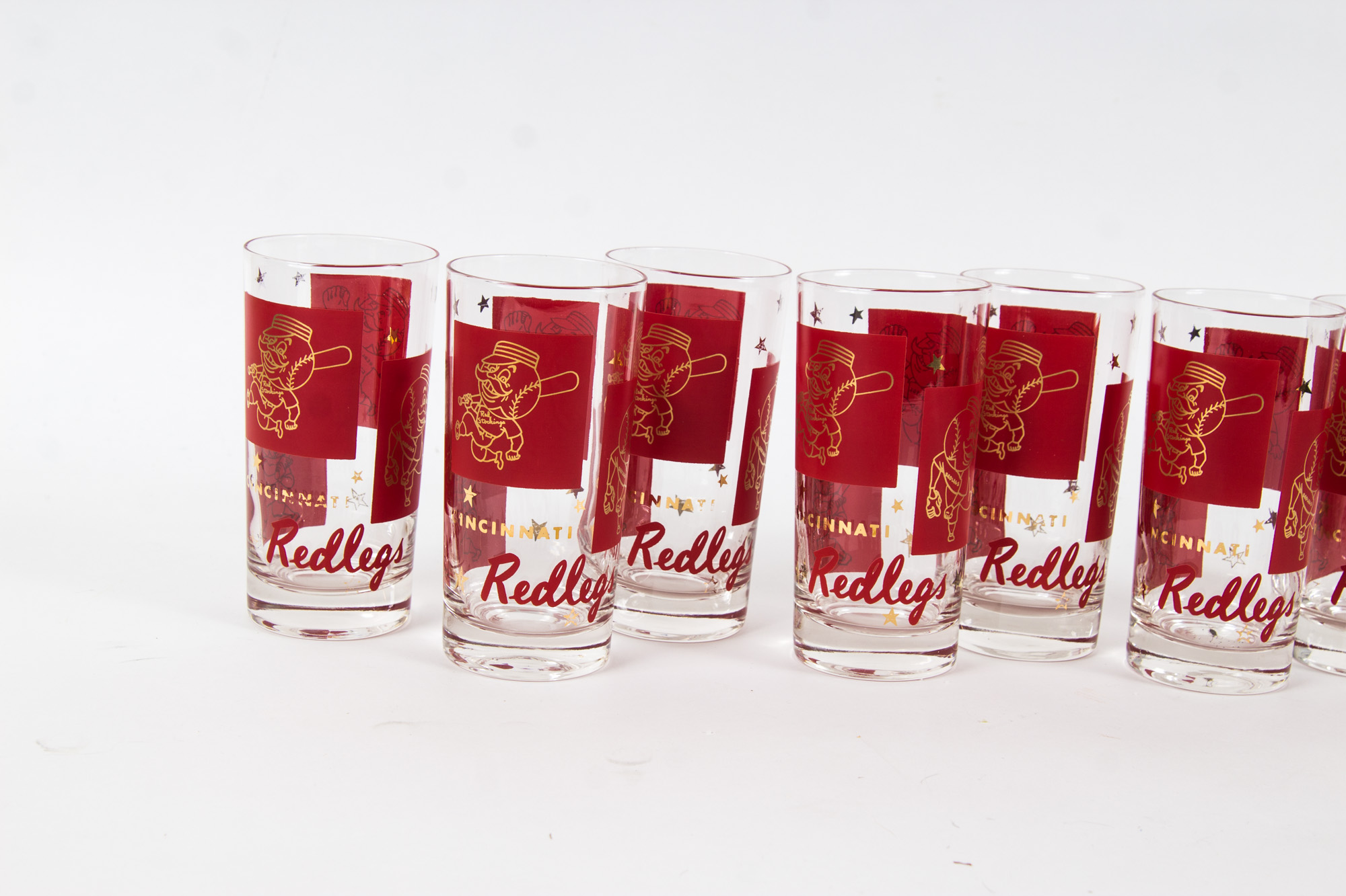 Cincinnati Mr. Redlegs Glasses