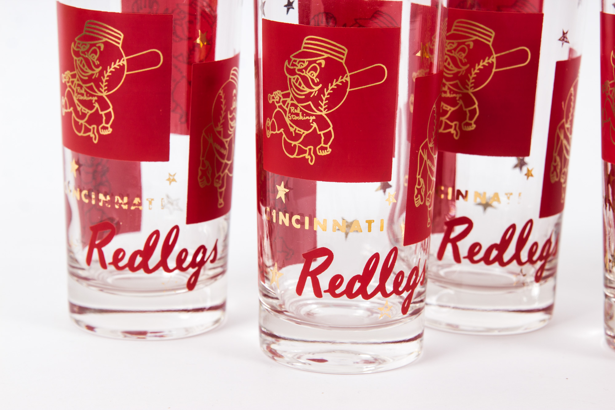 Cincinnati Mr. Redlegs Glasses