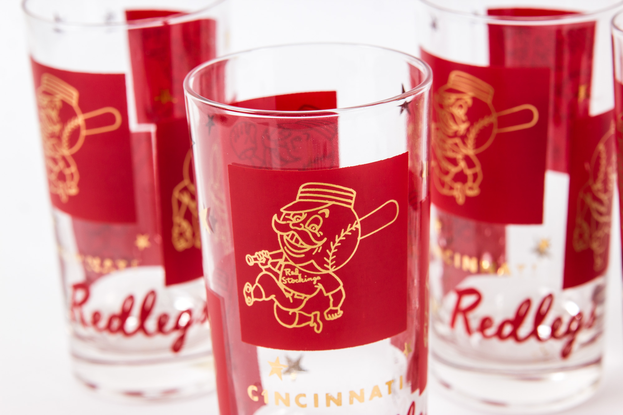 Cincinnati Mr. Redlegs Glasses