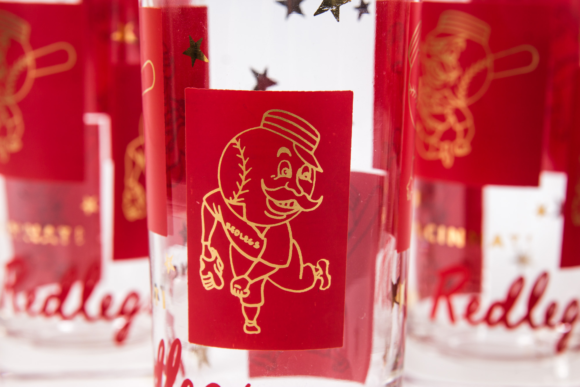 Cincinnati Mr. Redlegs Glasses