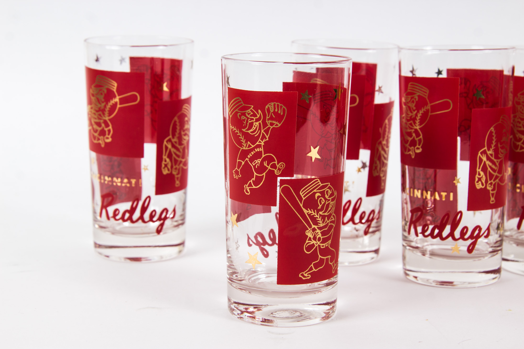 Cincinnati Mr. Redlegs Glasses