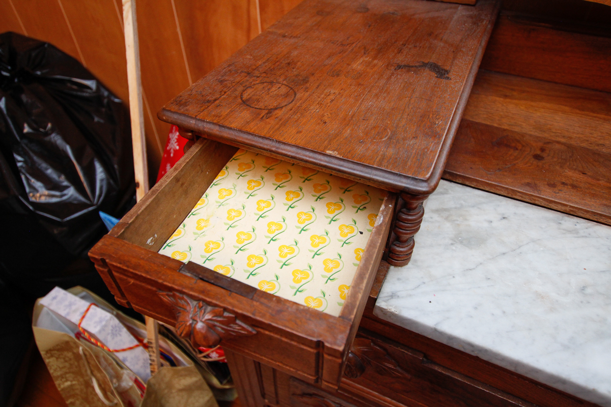 Antique Victorian Eastlake Walnut Dresser with Mirror