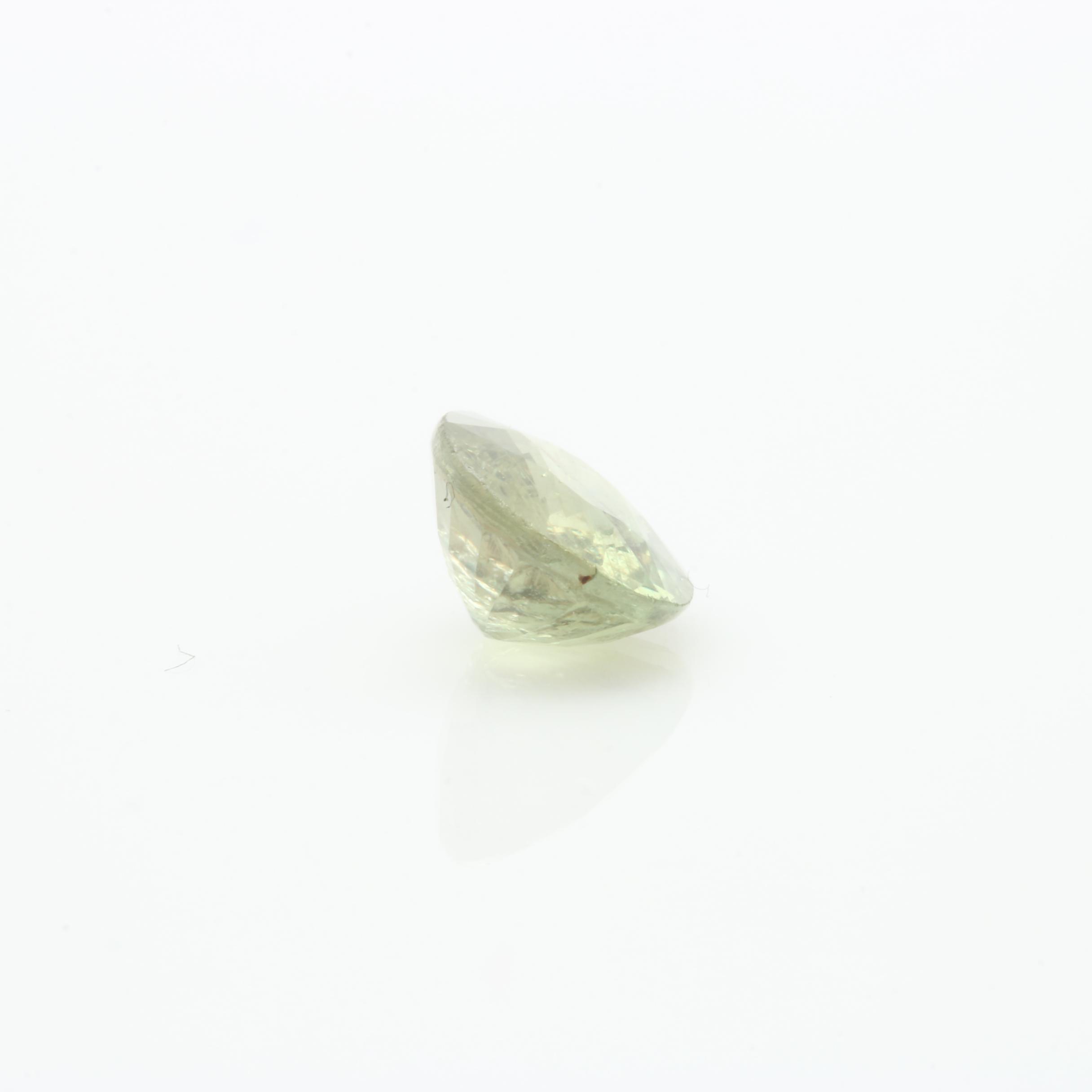 Loose 1.35 CT and 1.40 CT Natural Green Sapphires