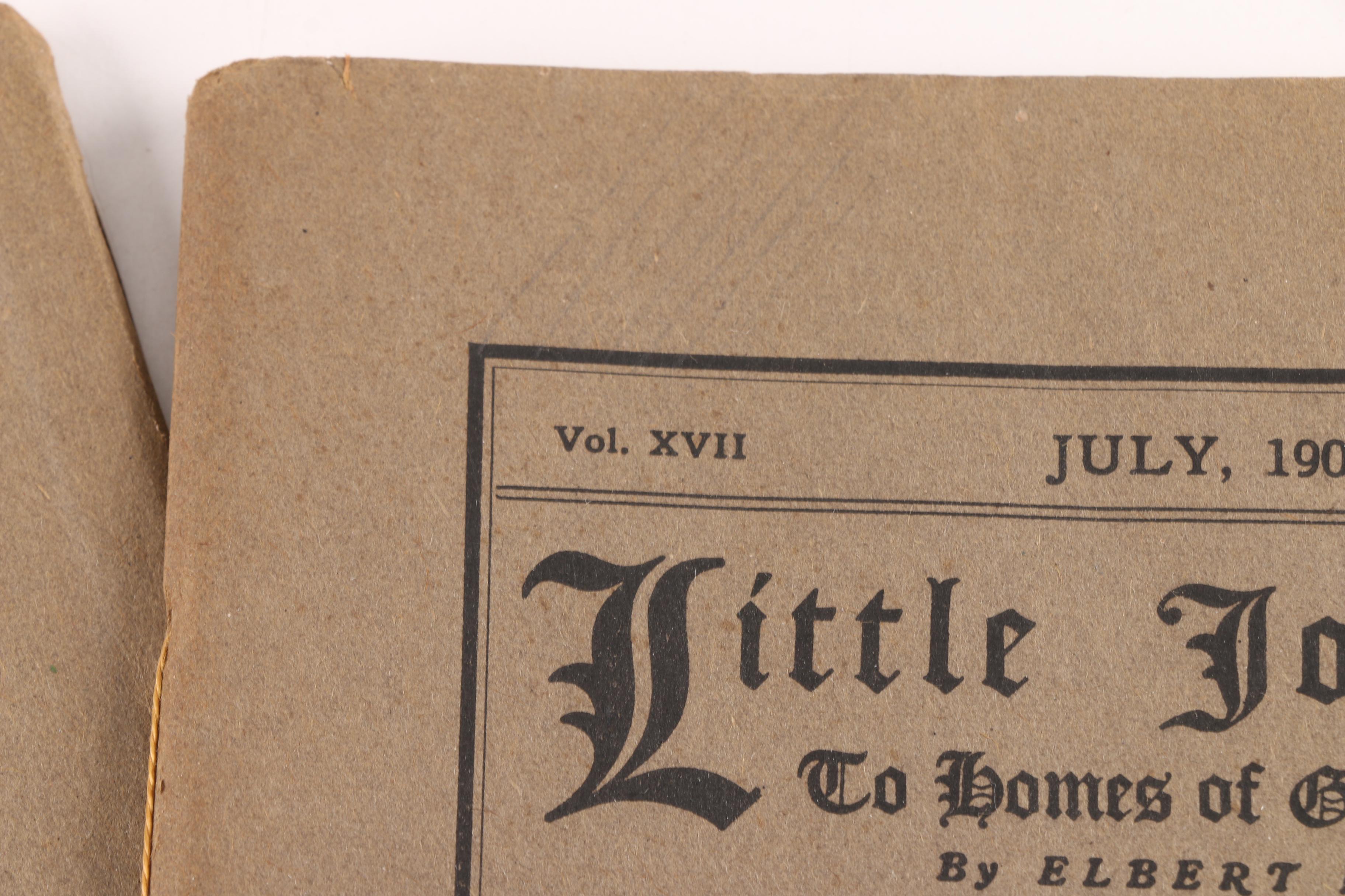 Volumes from the "Little Journeys" Series by Elbert Hubbard