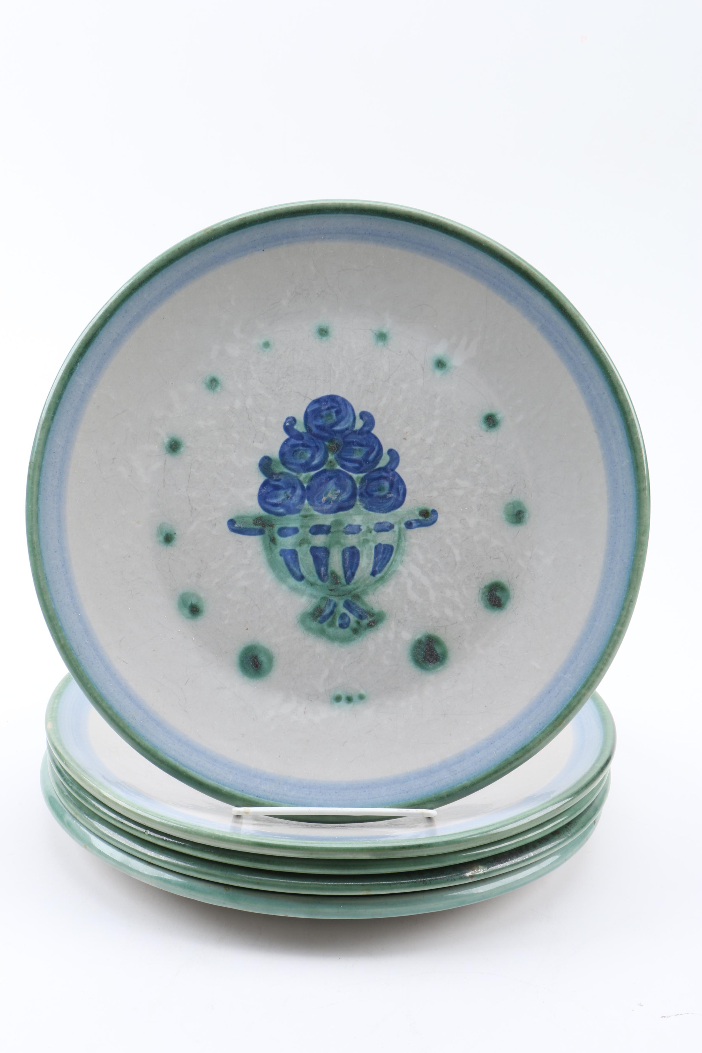 Hand-painted M.A. Hadley Stoneware