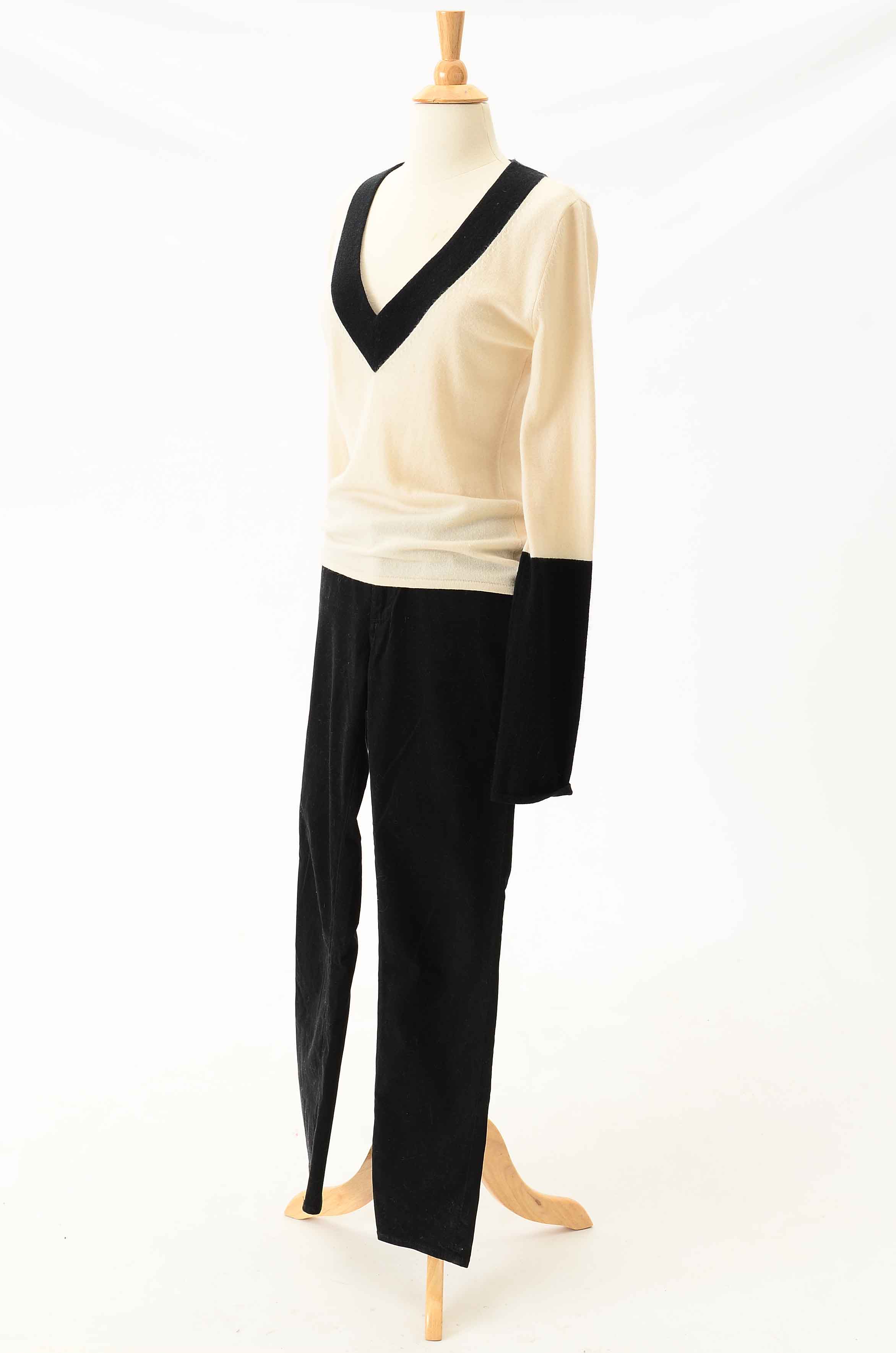 Adriano Goldschmied Jeans and  Temperley London Cashmere Sweater