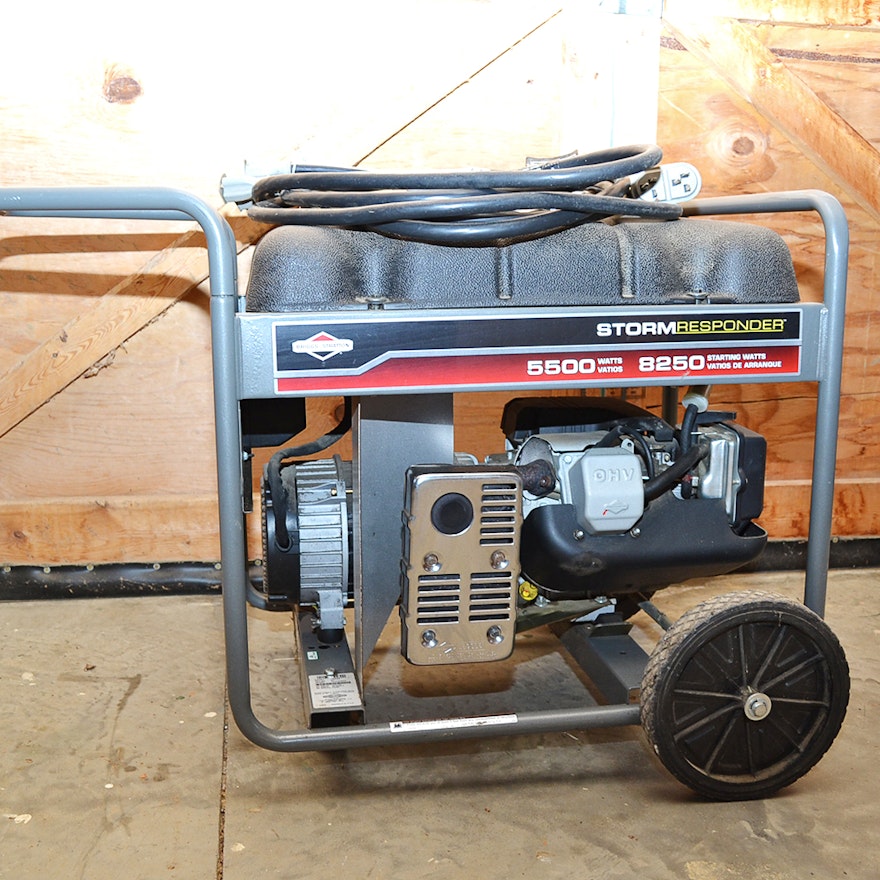 Briggs and Stratton Storm Responder Generator