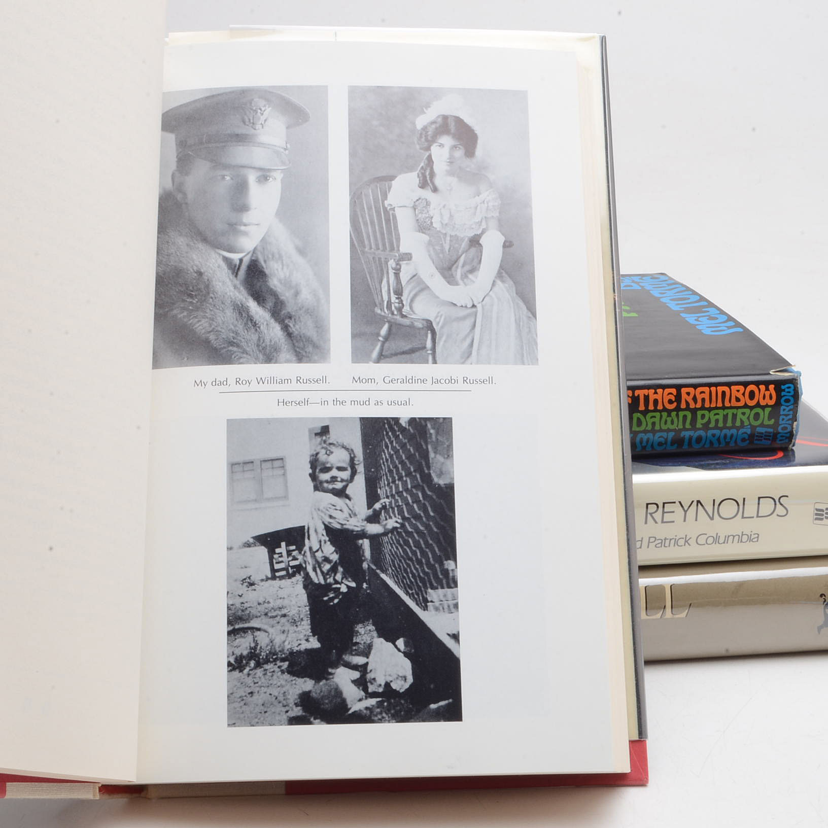 Signed Hollywood Starlet Memoirs including Bacall, Reynolds, and Garland