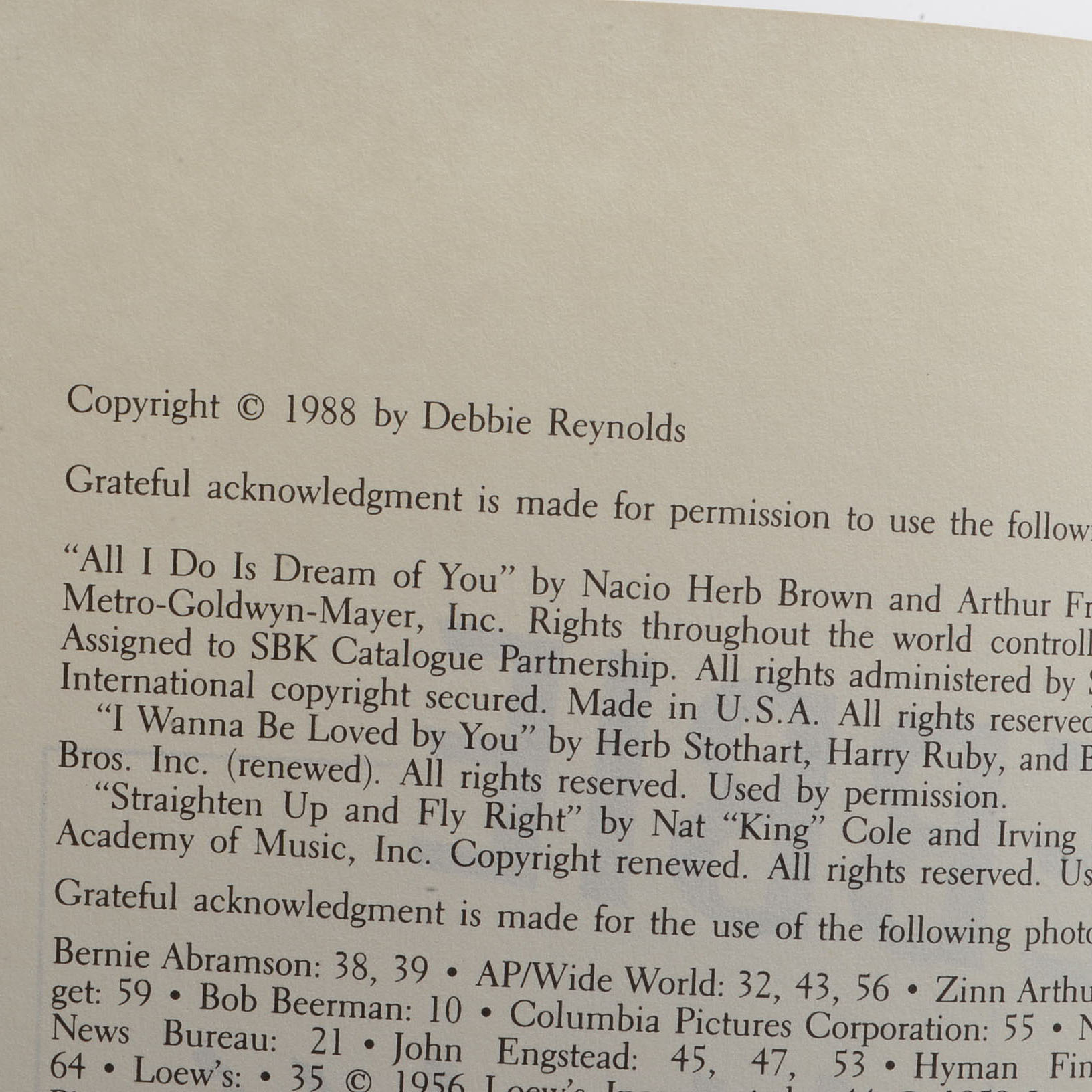 Signed Hollywood Starlet Memoirs including Bacall, Reynolds, and Garland