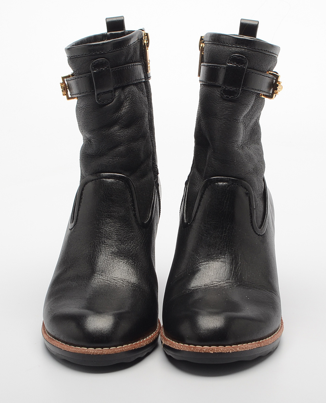 Tory Burch Black Wedge Booties