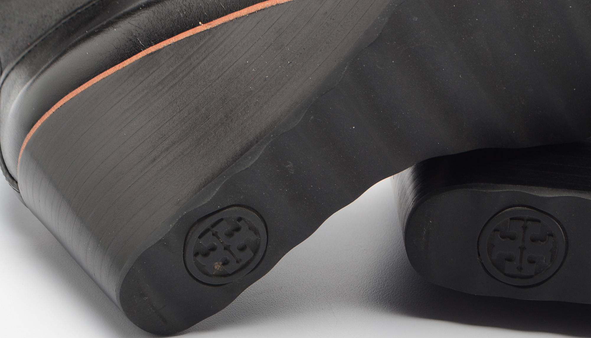 Tory Burch Black Wedge Booties