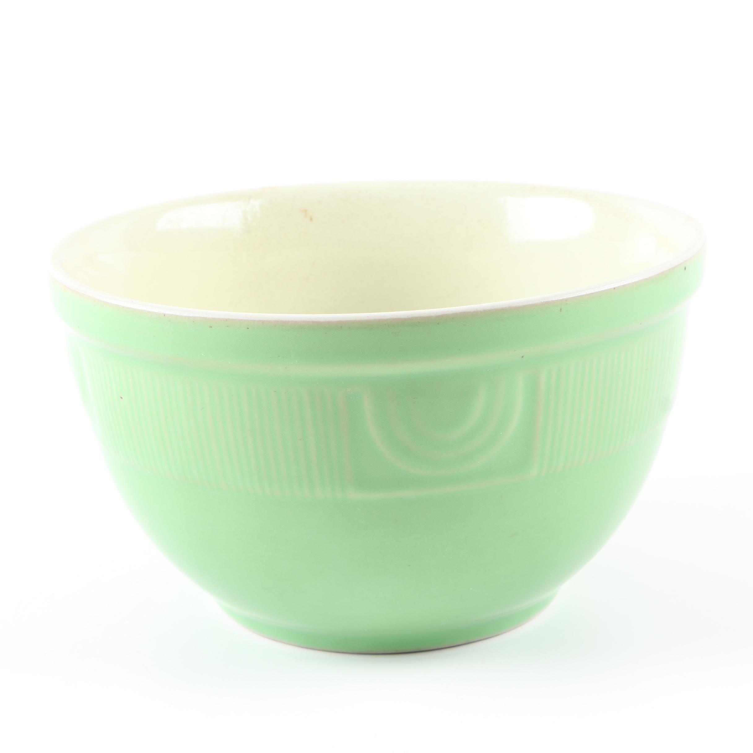 Vintage Hall Pottery Mixing Bowl