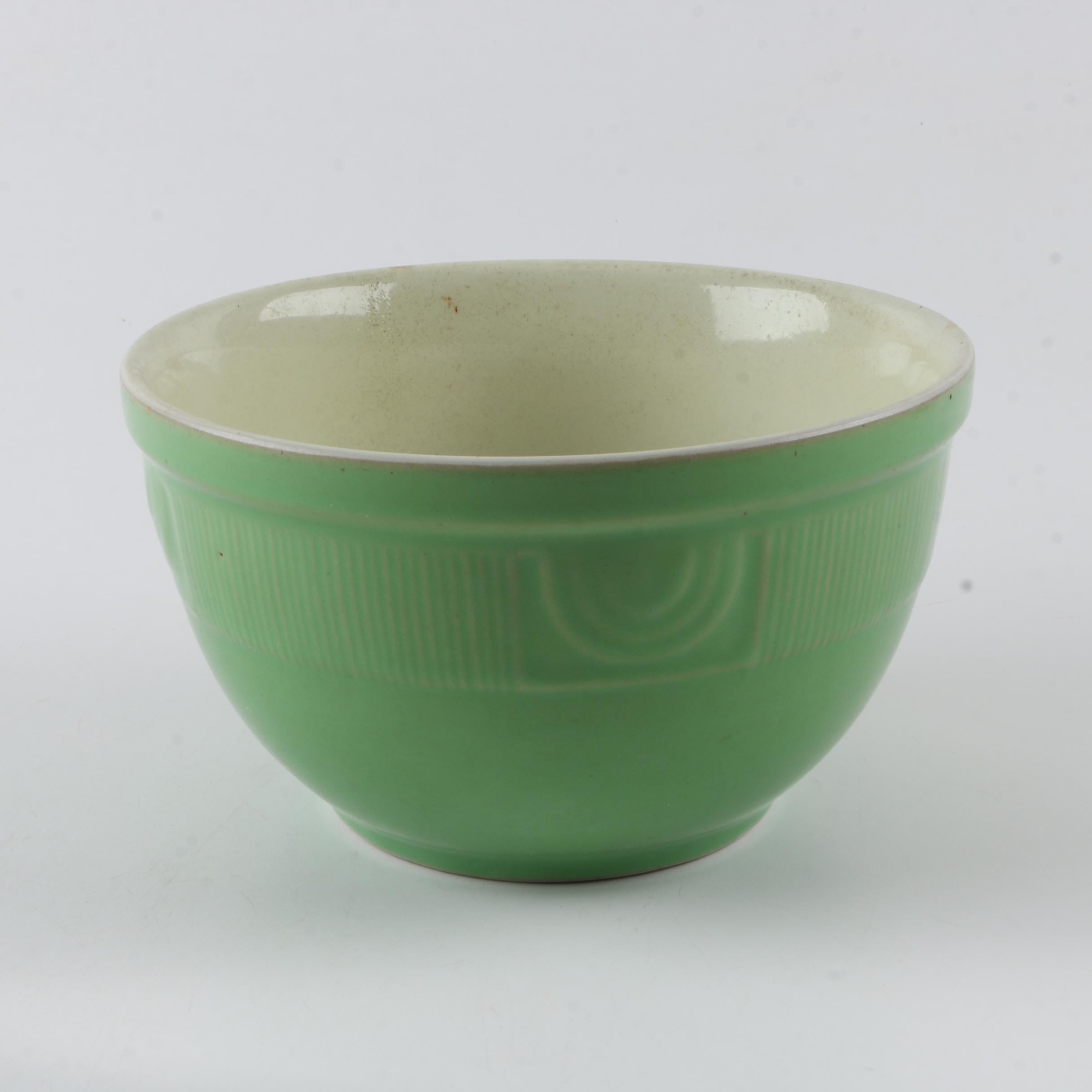 Vintage Hall Pottery Mixing Bowl