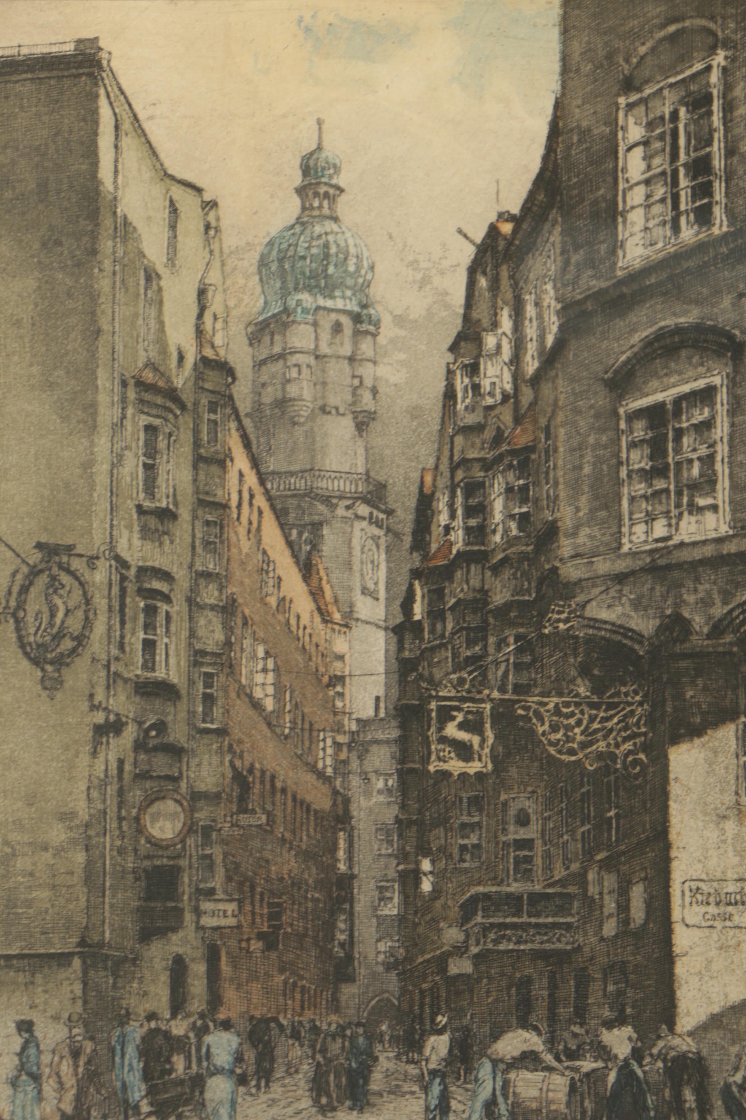 Josef Eidenberger Etchings