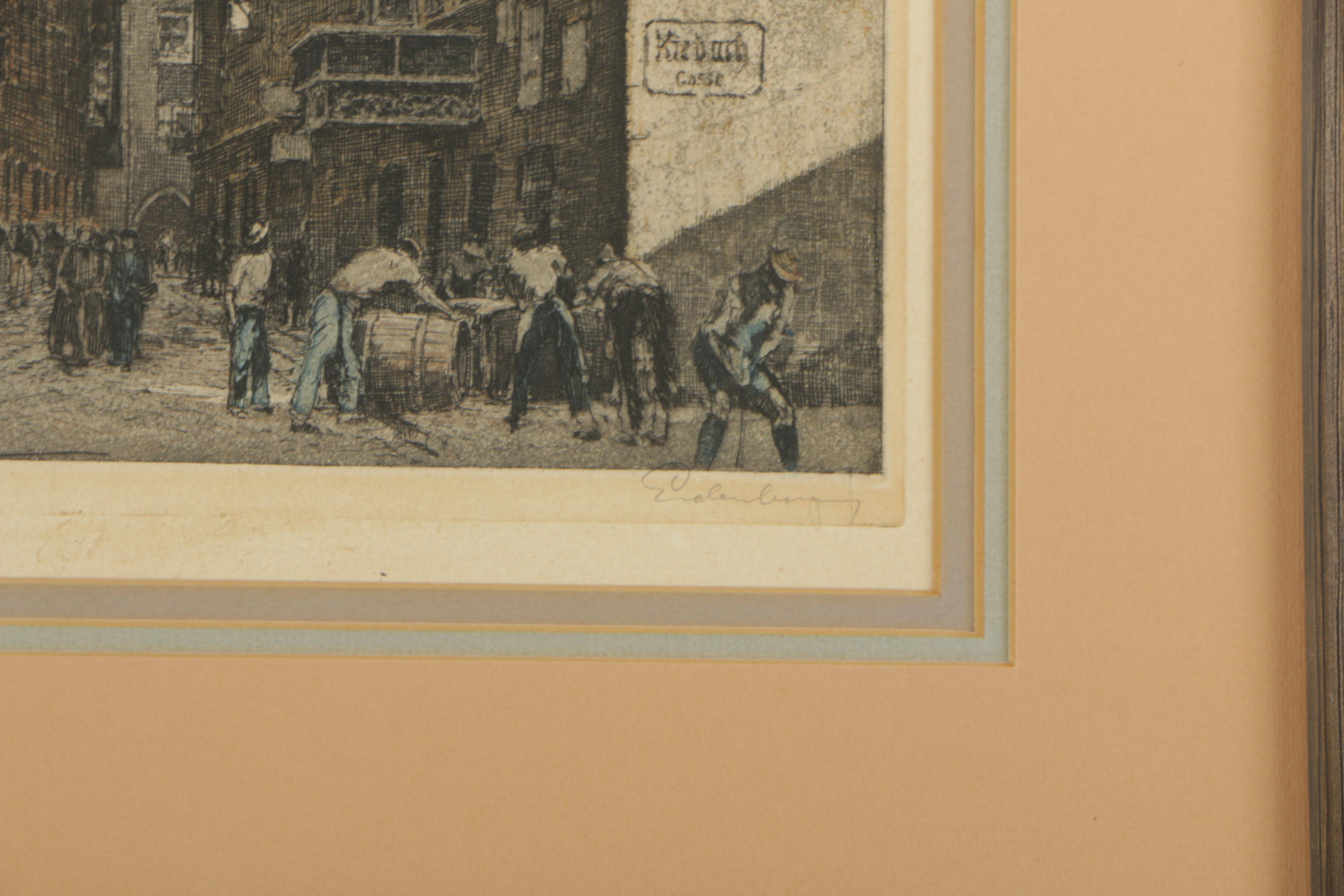 Josef Eidenberger Etchings